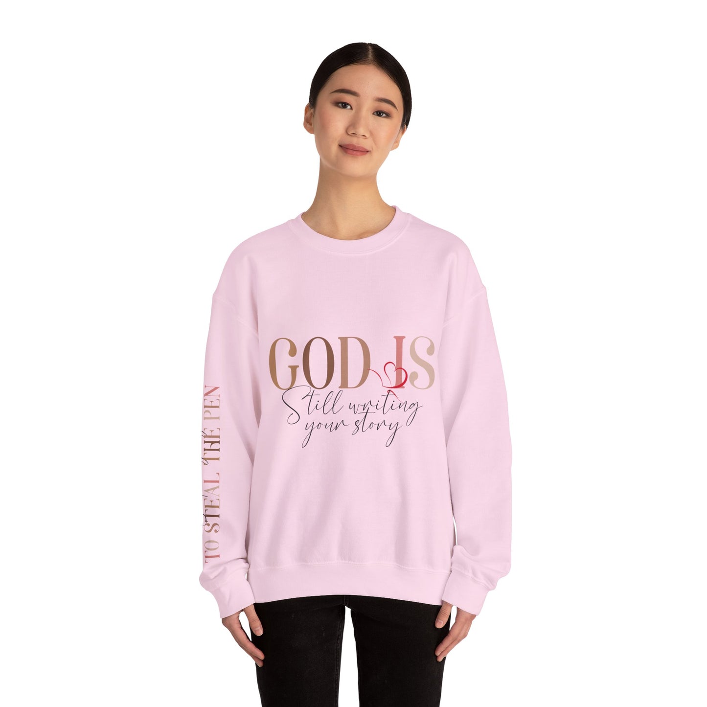 "Writing Your Story" Inspirational Sweatshirt