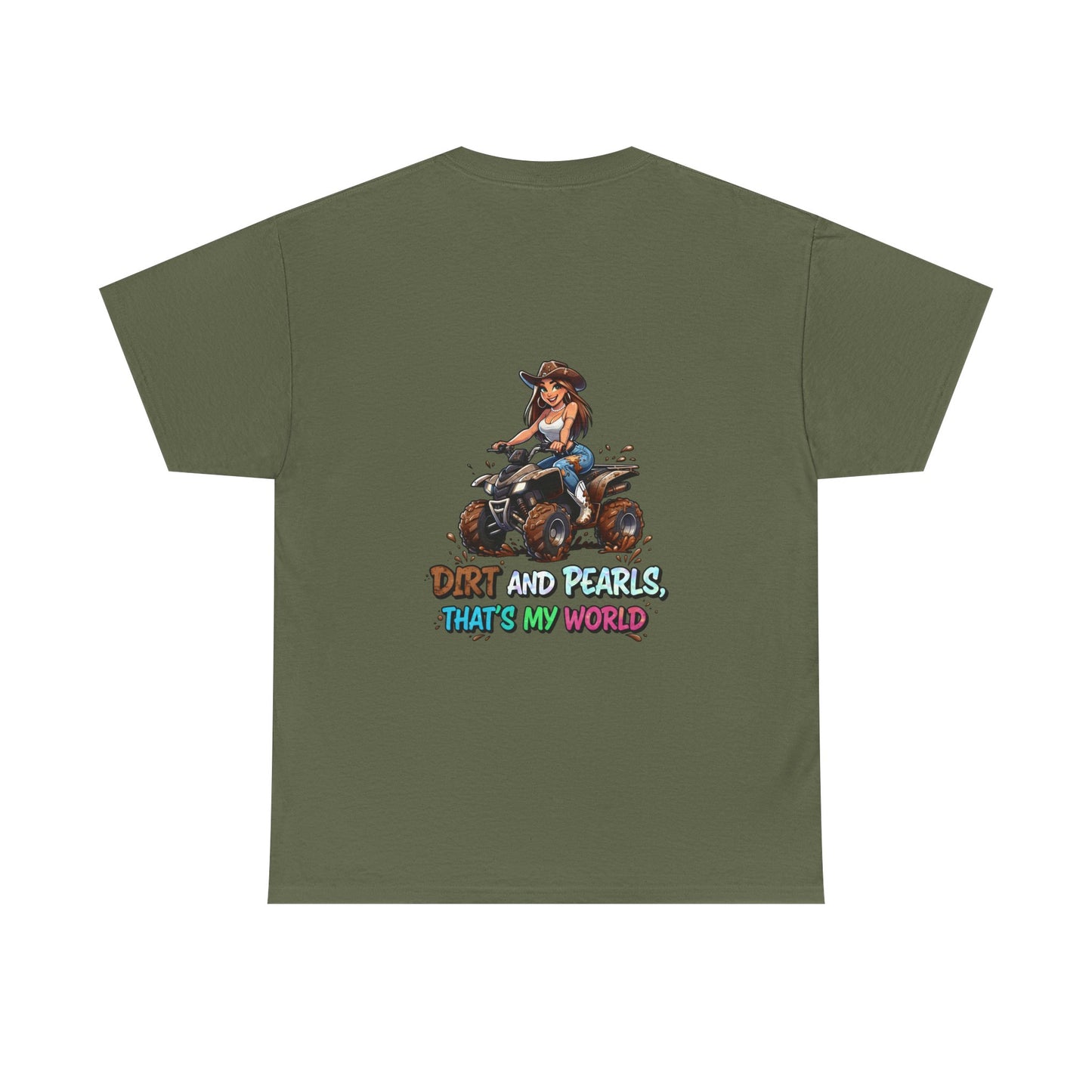 "Dirt and Pearls" Unisex Cotton T-Shirt