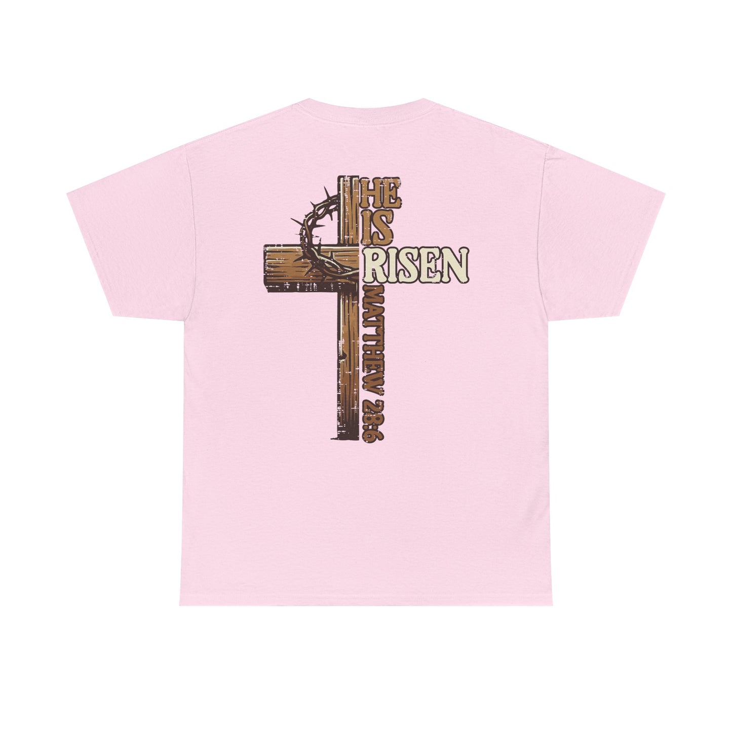 'He is Risen' Unisex Cotton T-Shirt