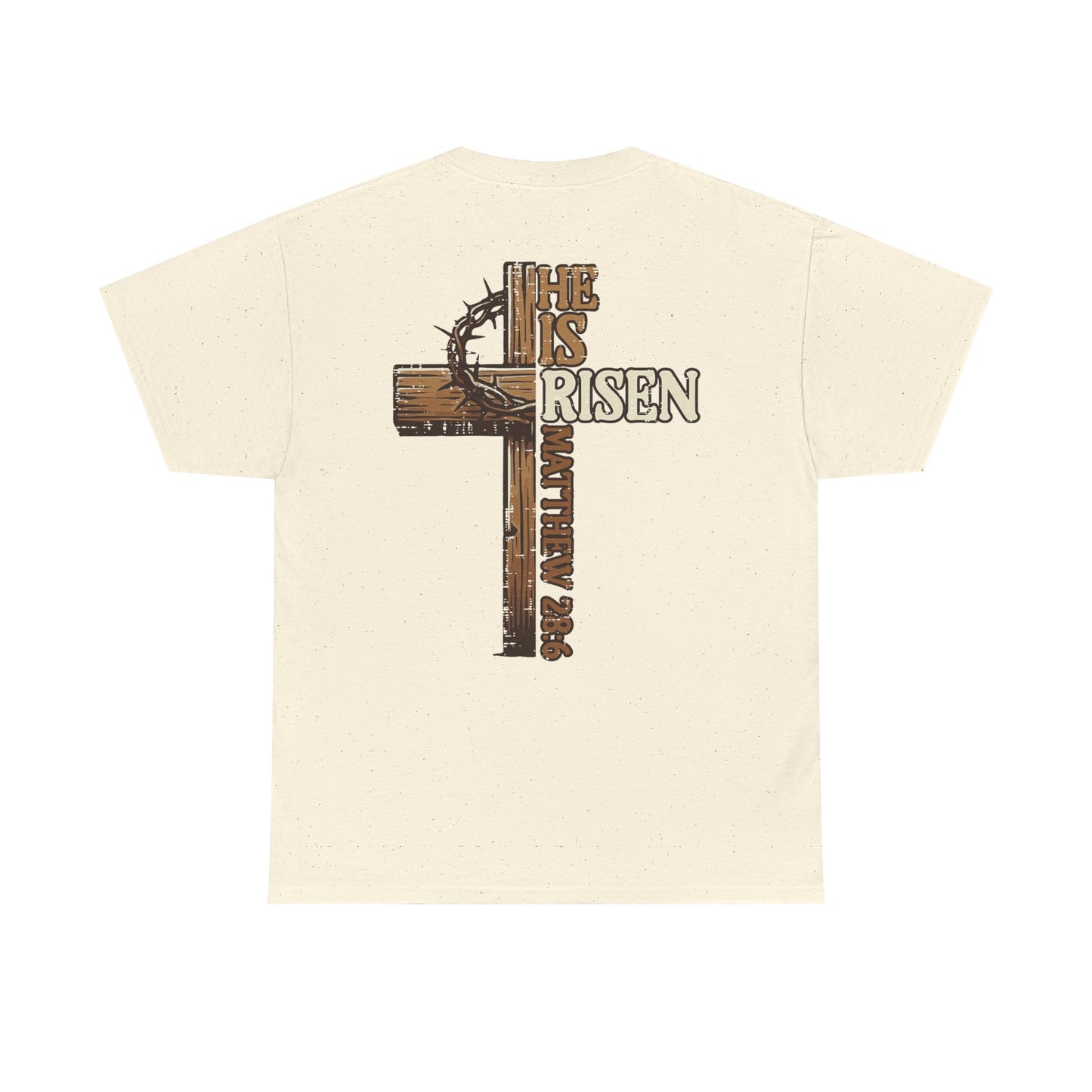 'He is Risen' Unisex Cotton T-Shirt