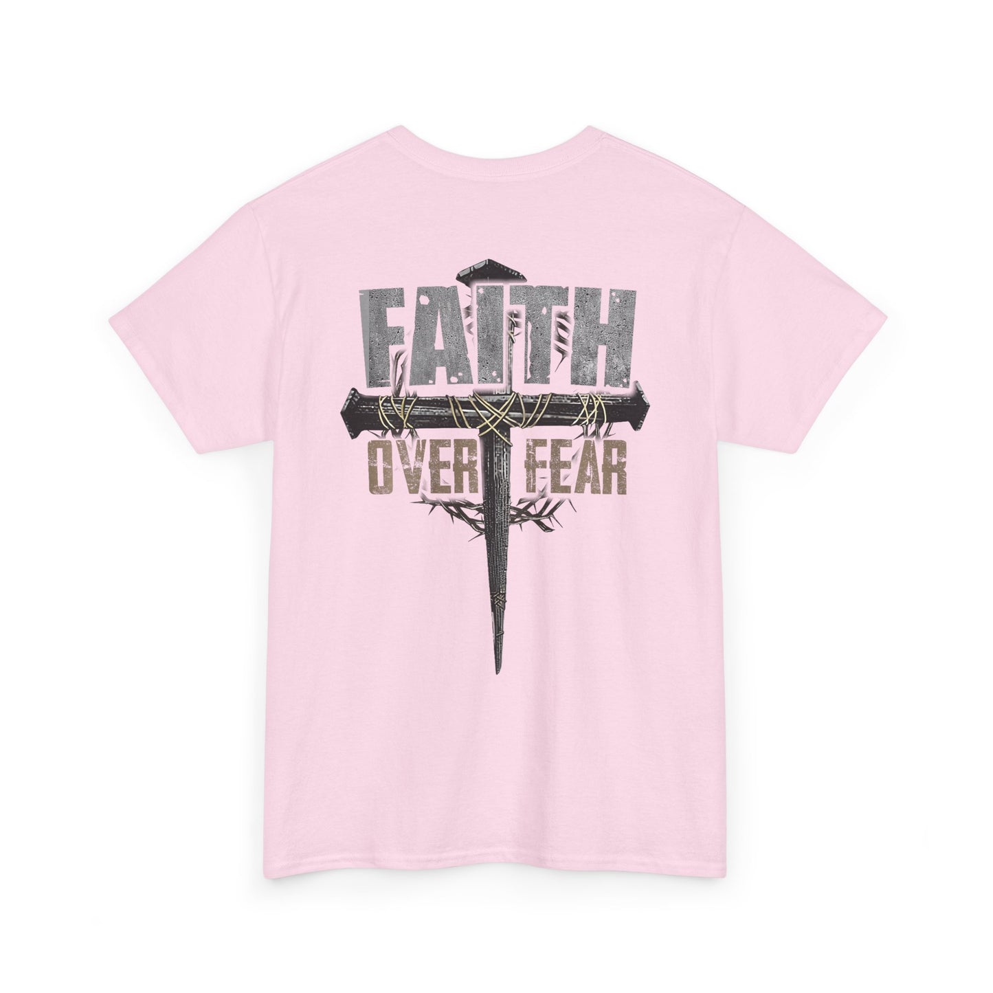 "Faith Over Fear" Unisex Cotton T-Shirt