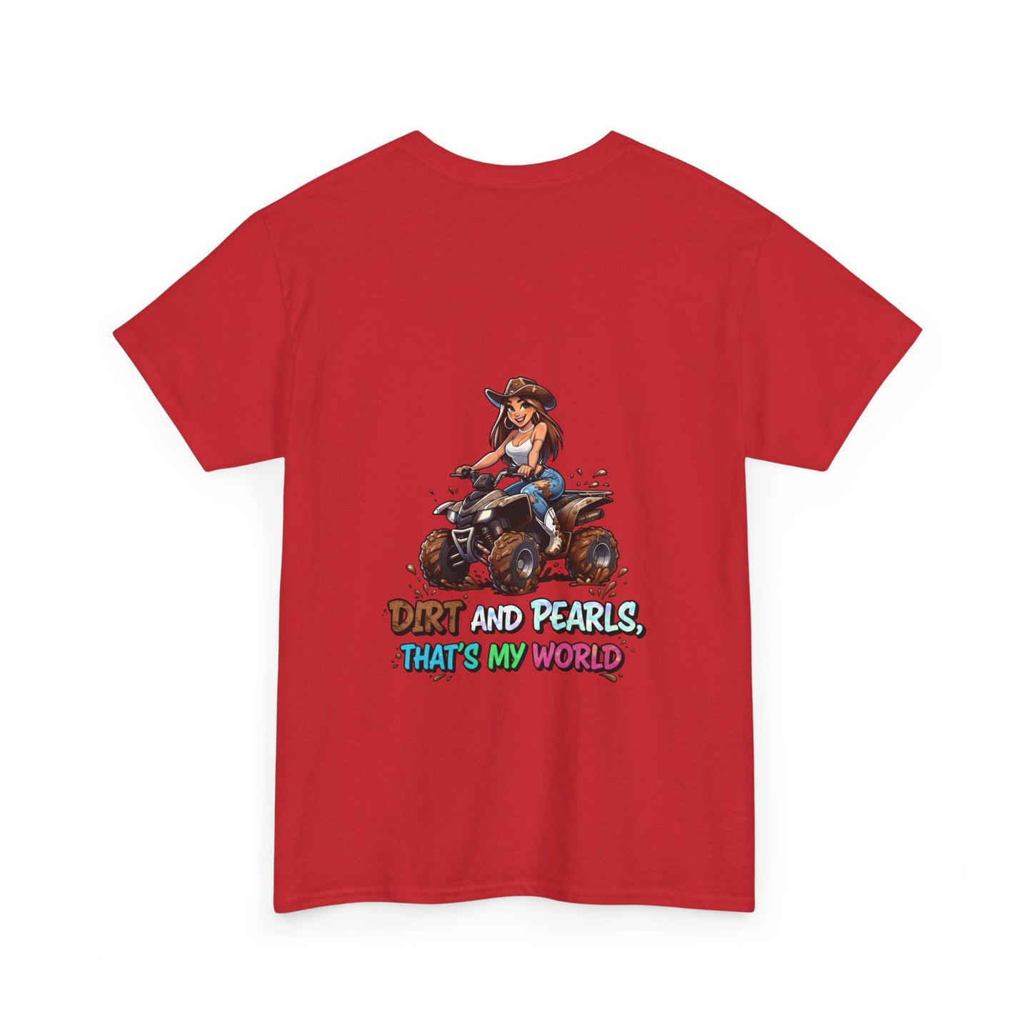 "Dirt and Pearls" Unisex Cotton T-Shirt