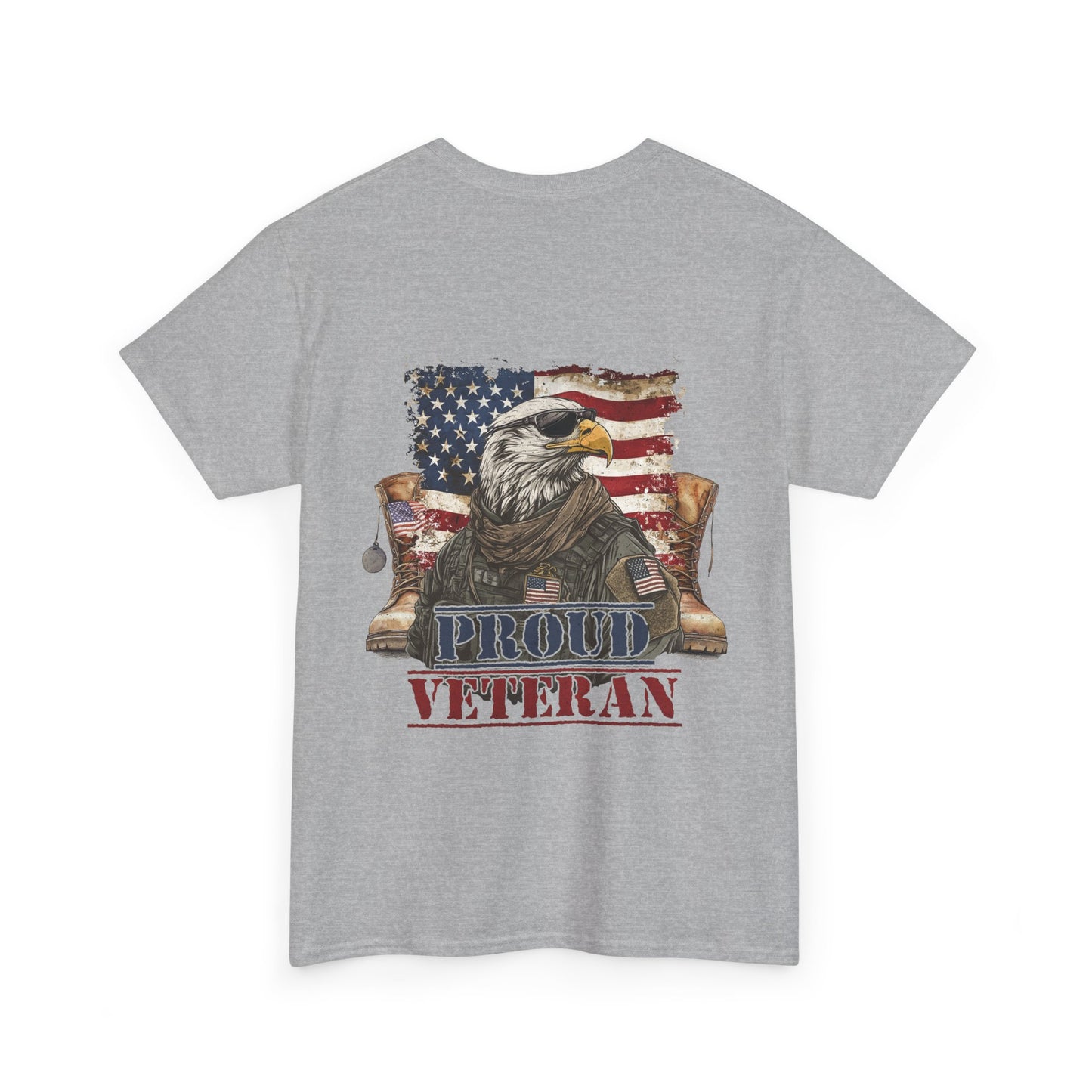 Proud Veteran Unisex Cotton T-Shirt