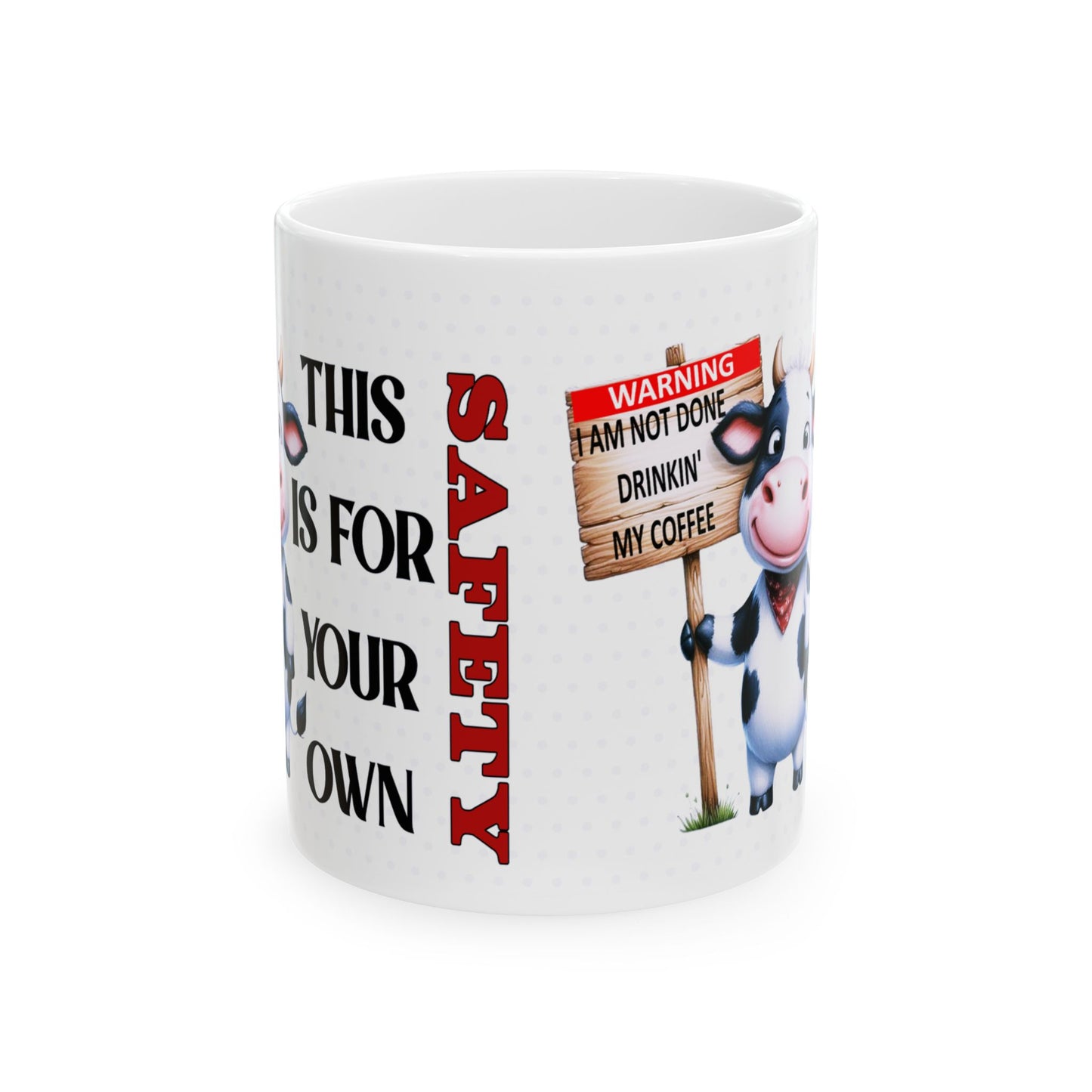 "Warning" Coffee Mug