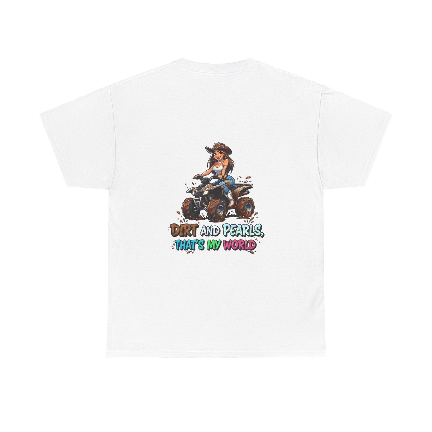 "Dirt and Pearls" Unisex Cotton T-Shirt