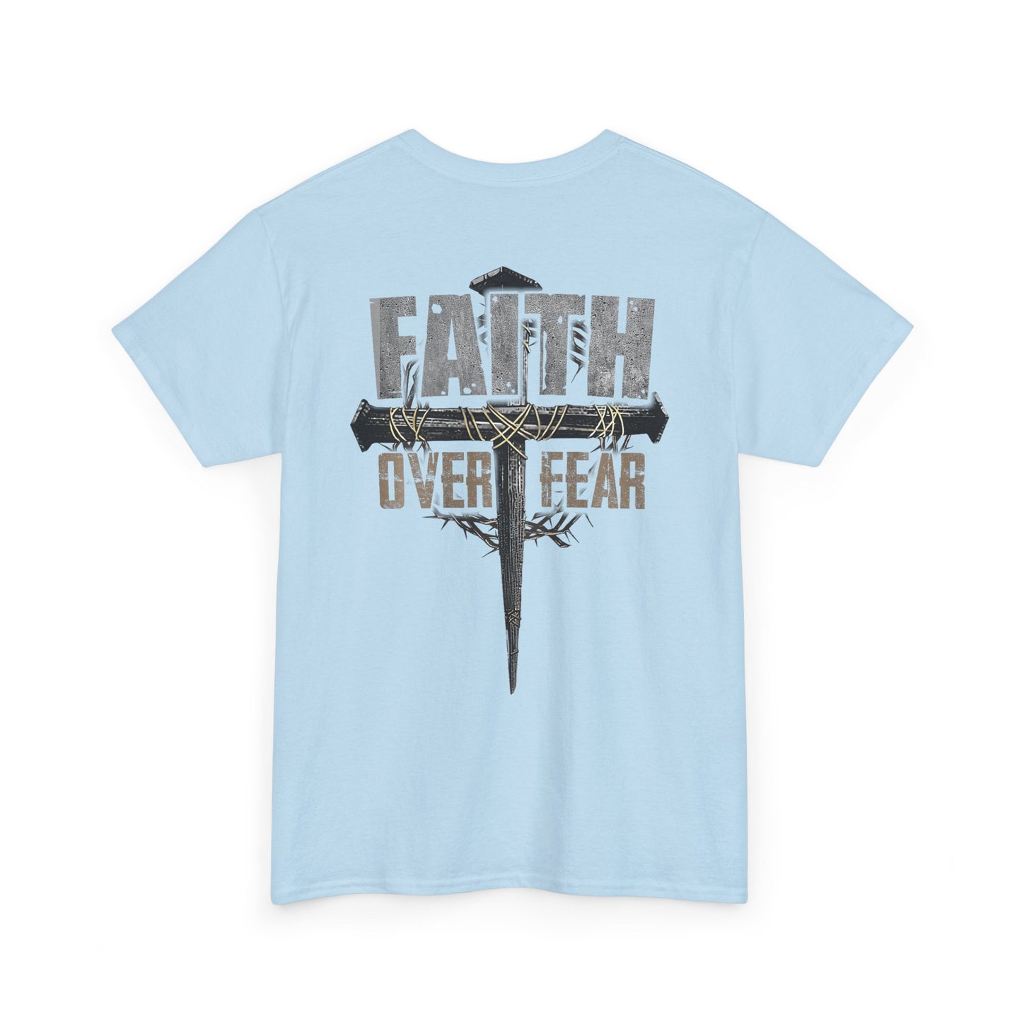 "Faith Over Fear" Unisex Cotton T-Shirt