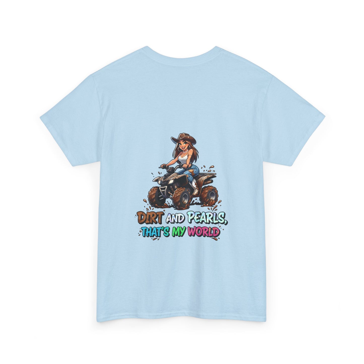 "Dirt and Pearls" Unisex Cotton T-Shirt