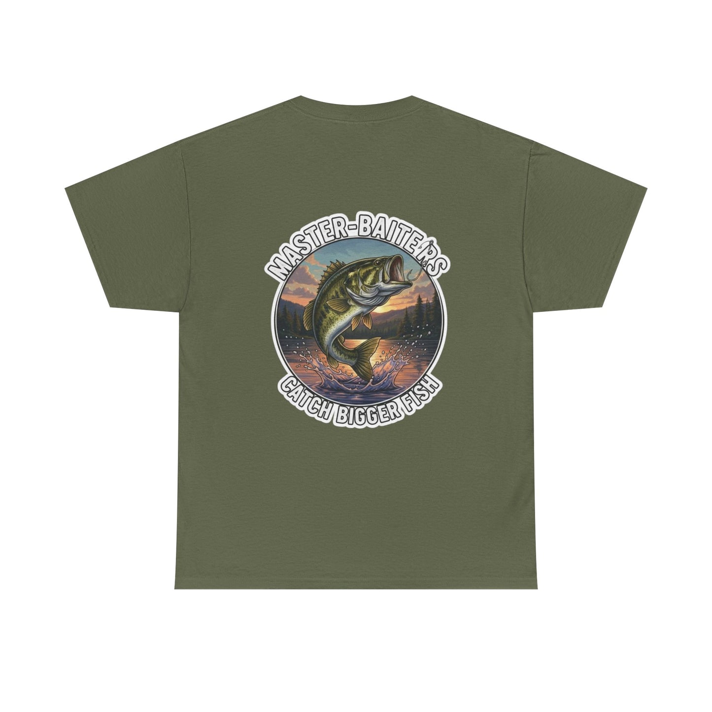 "Master Baiters Catch Bigger Fish" Unisex Cotton T-Shirt