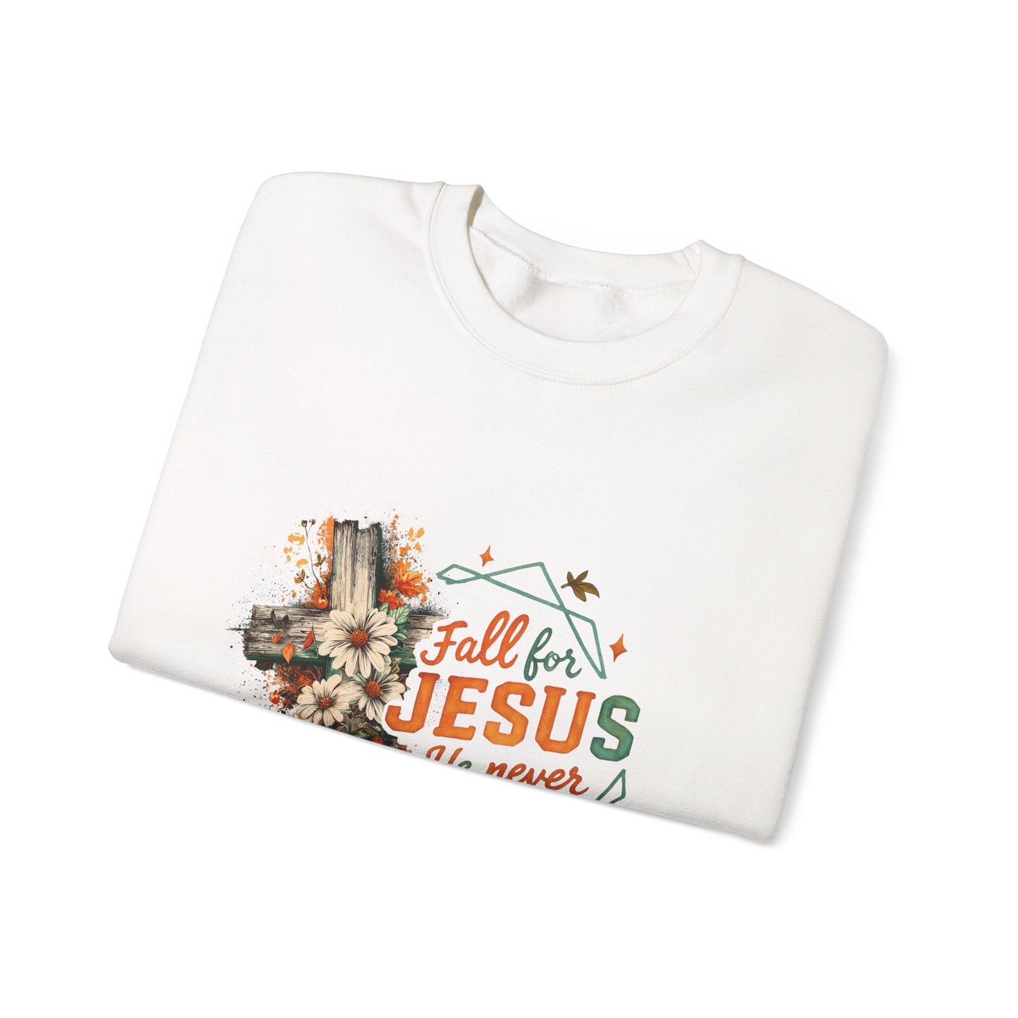 "Fall for Jesus" Unisex Crewneck Sweatshirt