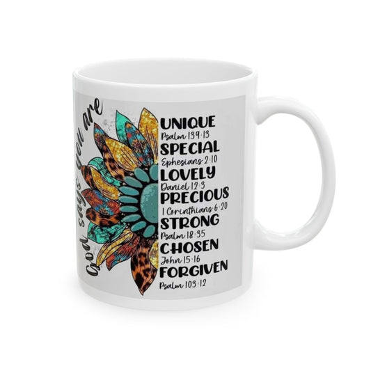"God Says" Mug
