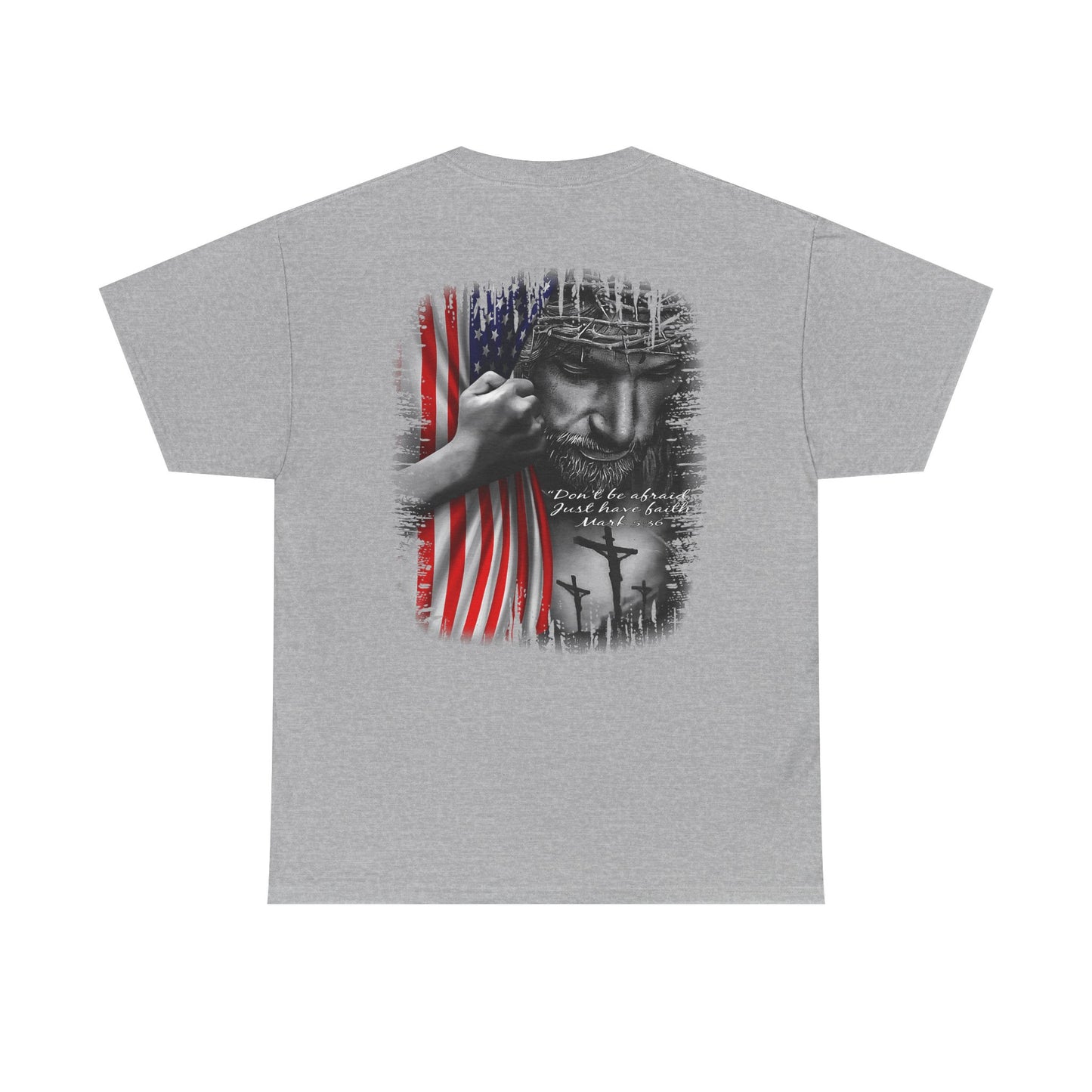 "Don't Be Afraid" Unisex Cotton T-Shirt