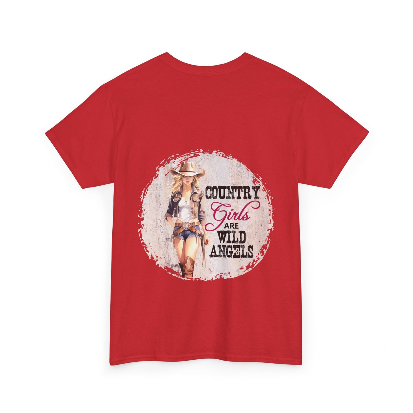 "Country Girls Wild Angels" Unisex Cotton T-Shirt