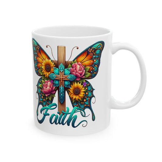 "Butterfly Faith" Mug