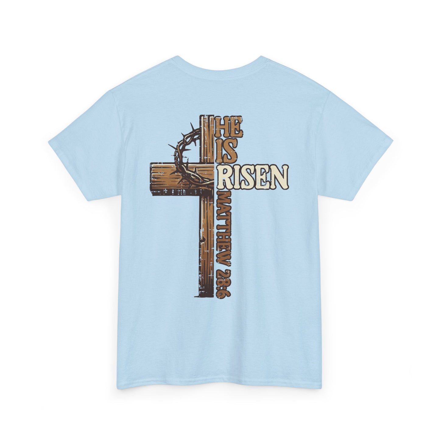 'He is Risen' Unisex Cotton T-Shirt