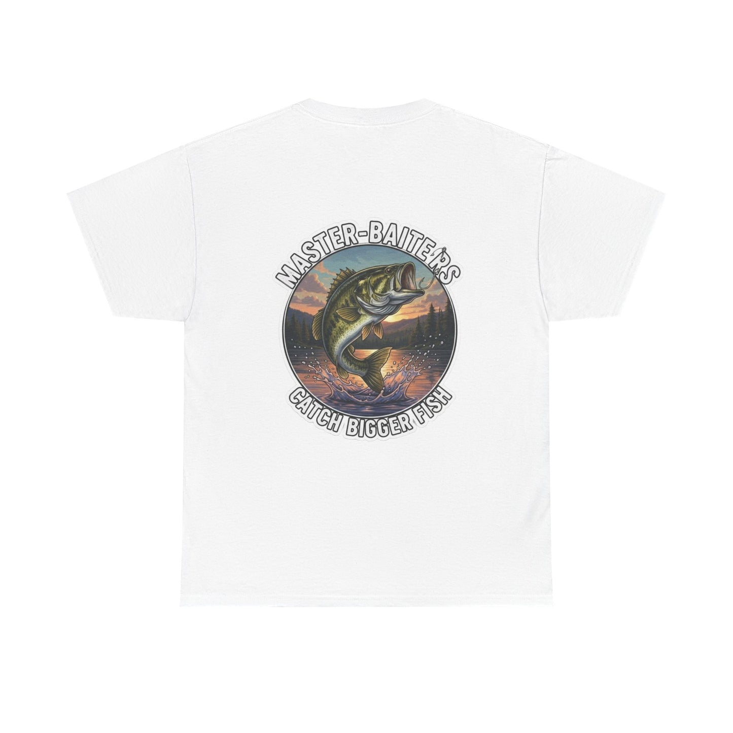 "Master Baiters Catch Bigger Fish" Unisex Cotton T-Shirt