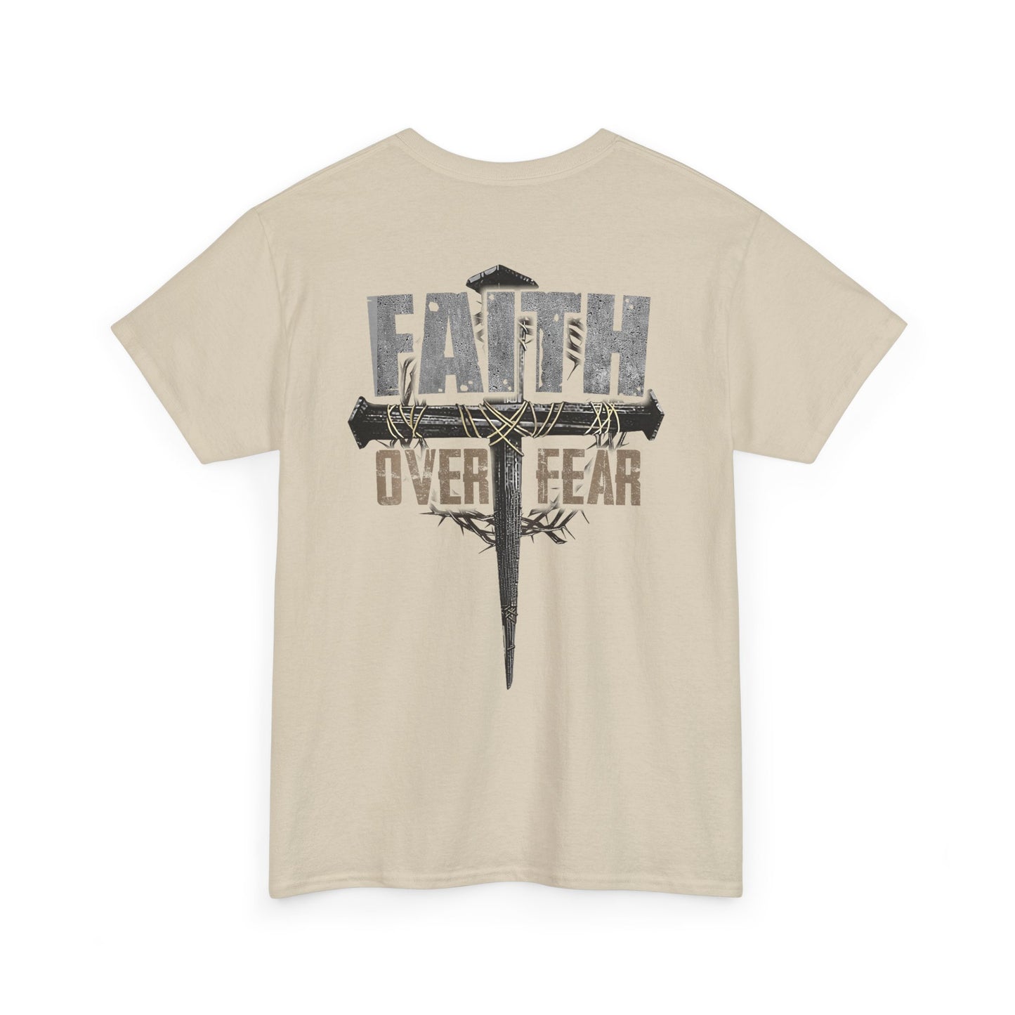 "Faith Over Fear" Unisex Cotton T-Shirt