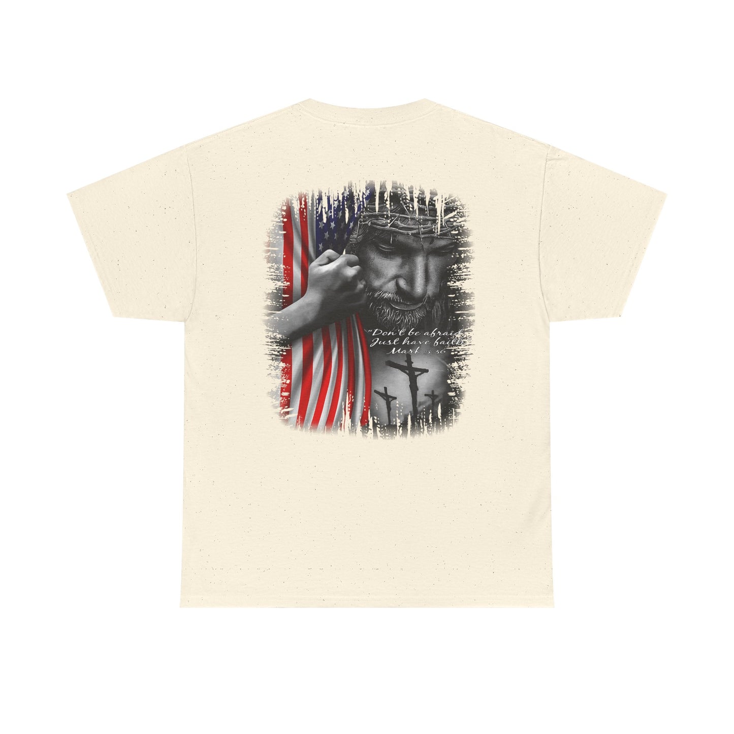 "Don't Be Afraid" Unisex Cotton T-Shirt
