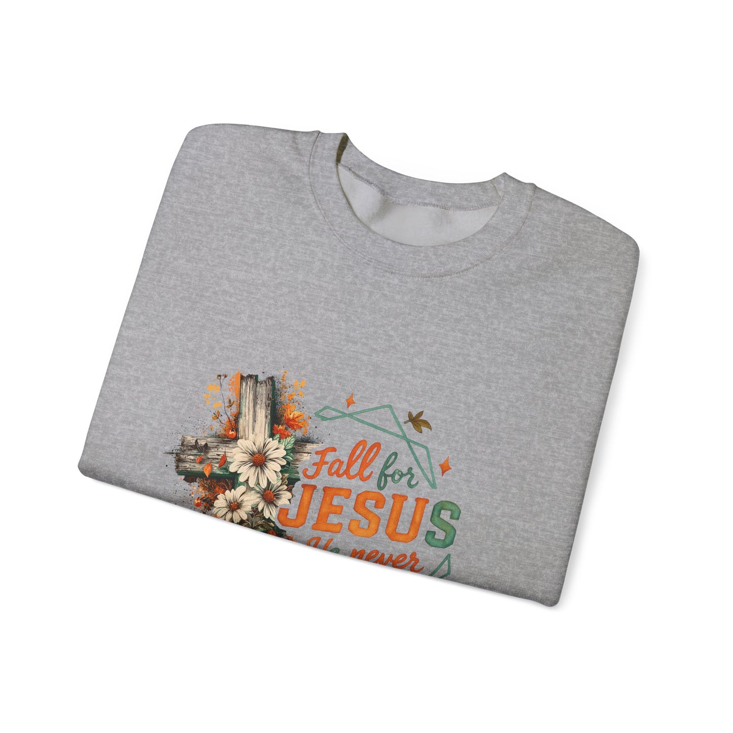 "Fall for Jesus" Unisex Crewneck Sweatshirt