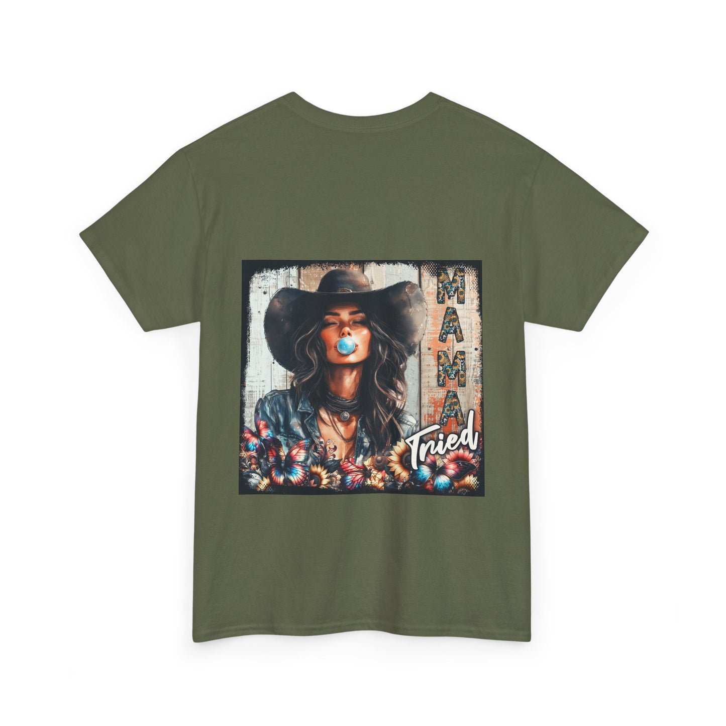 "Mama Tried" Unisex Cotton T-Shirt