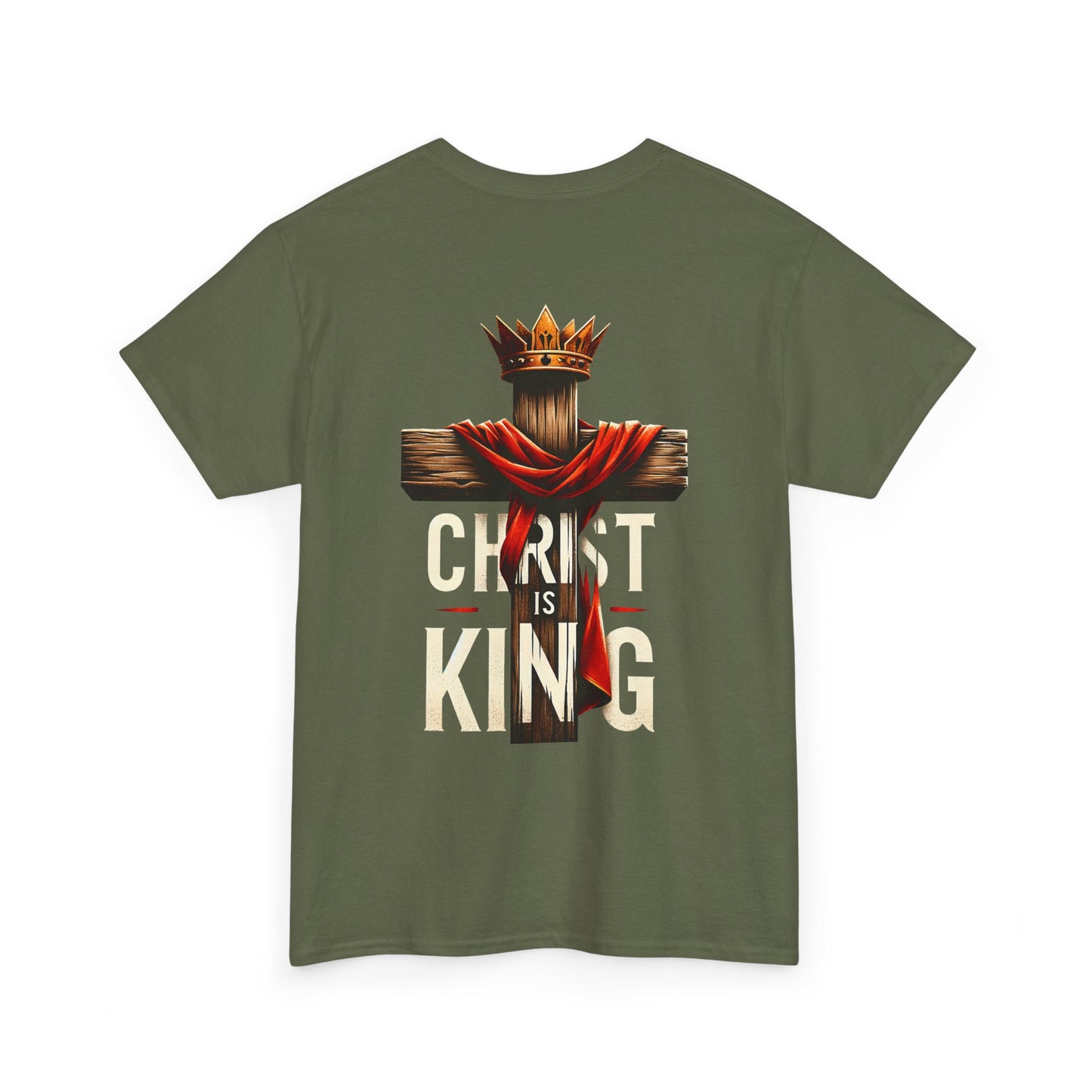 "Christ is King" Unisex Cotton T-Shirt