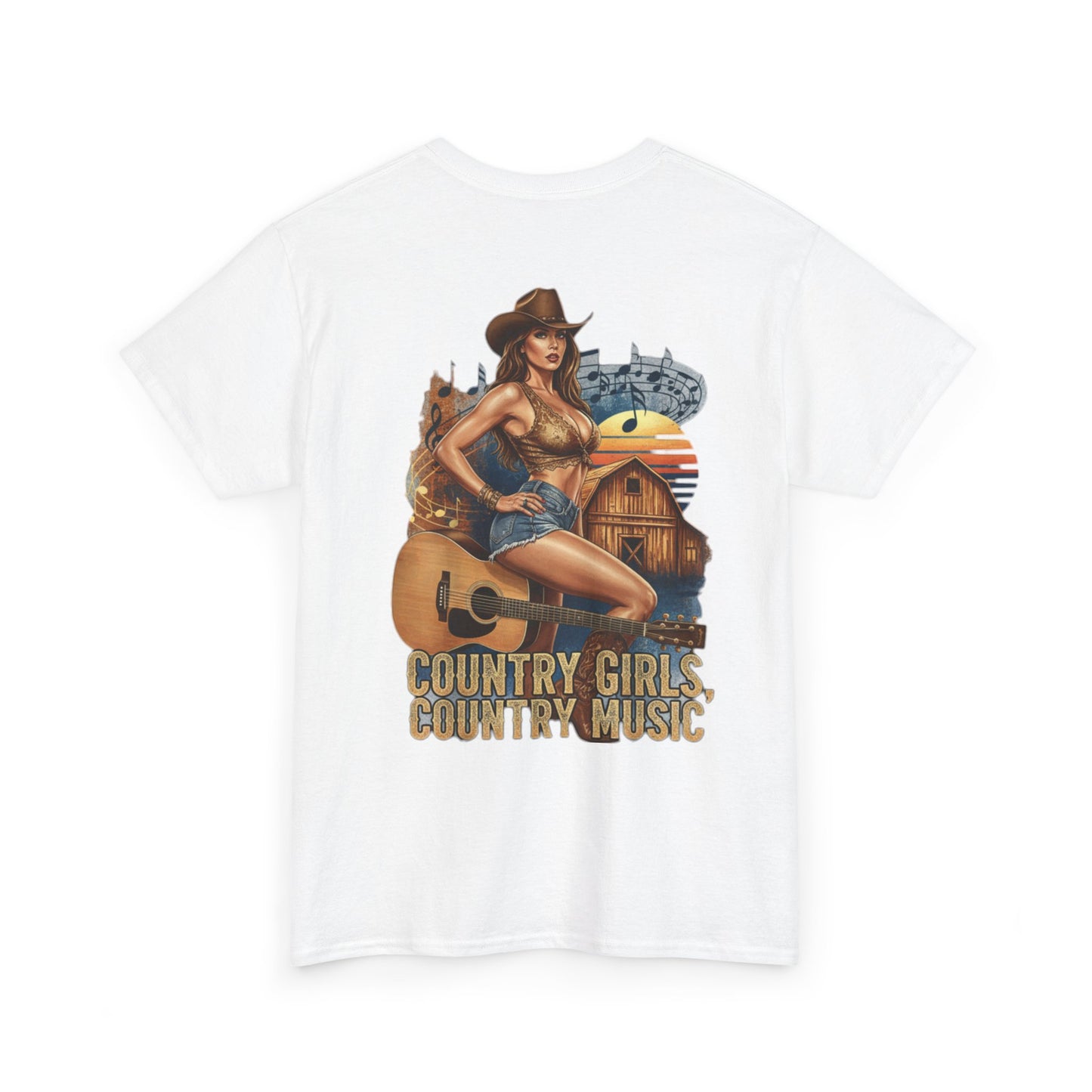 "Country Music" Unisex Cotton T-Shirt