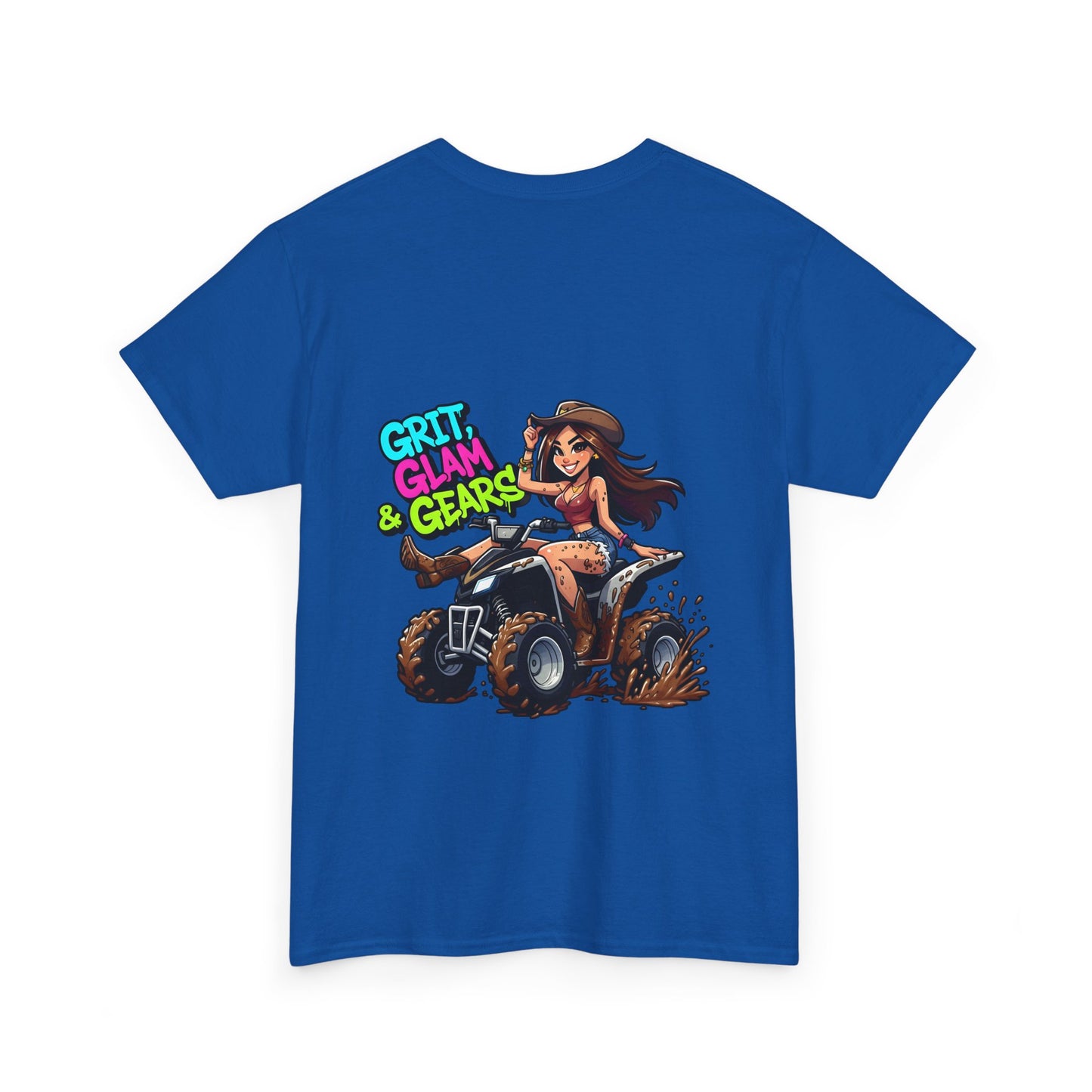 "Grit, Grit & Gears" Unisex Cotton T-Shirt