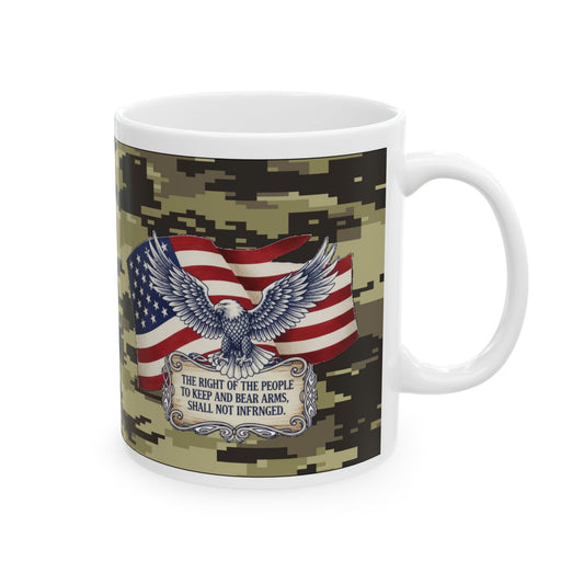 "Cammo 2nd Amendment" Mug