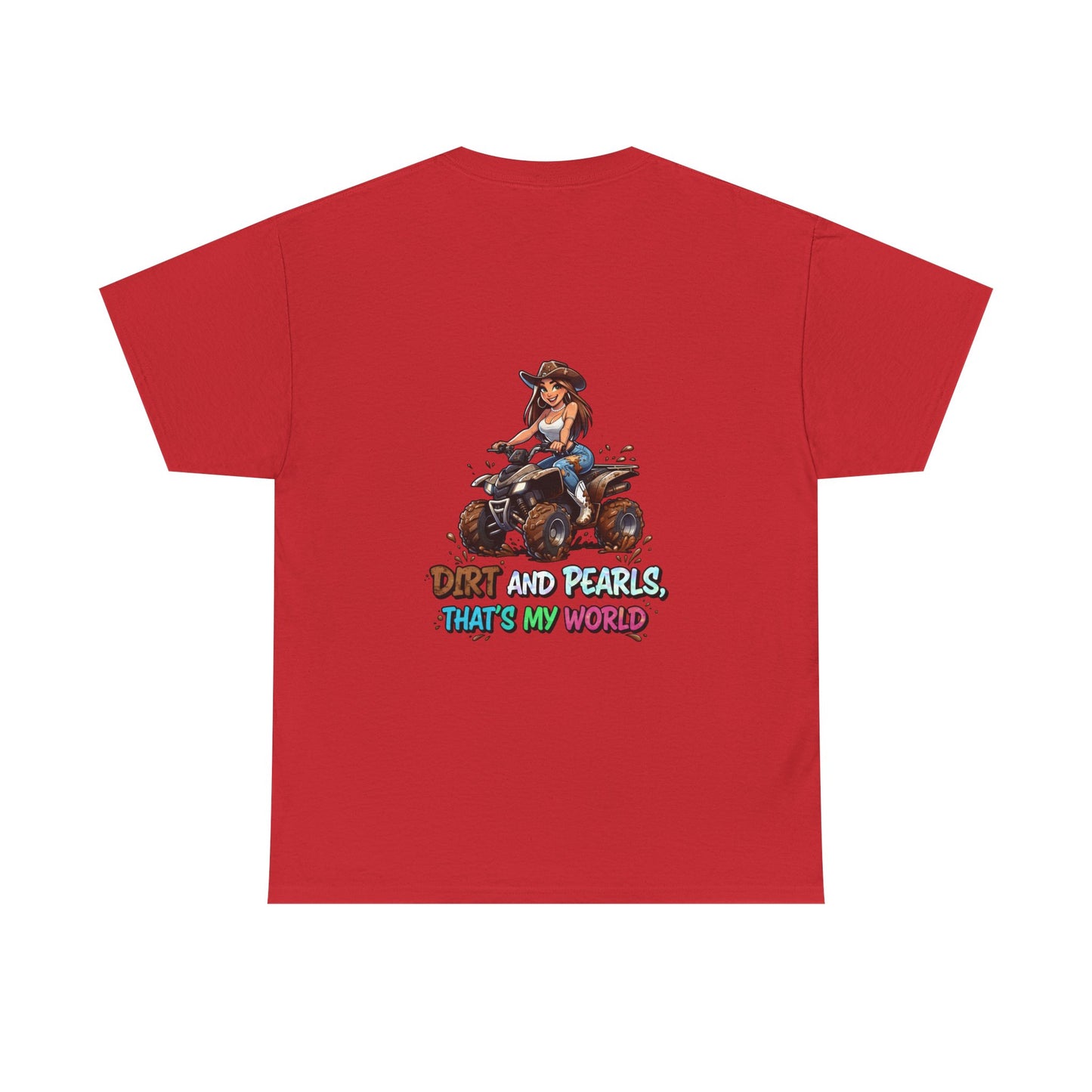 "Dirt and Pearls" Unisex Cotton T-Shirt