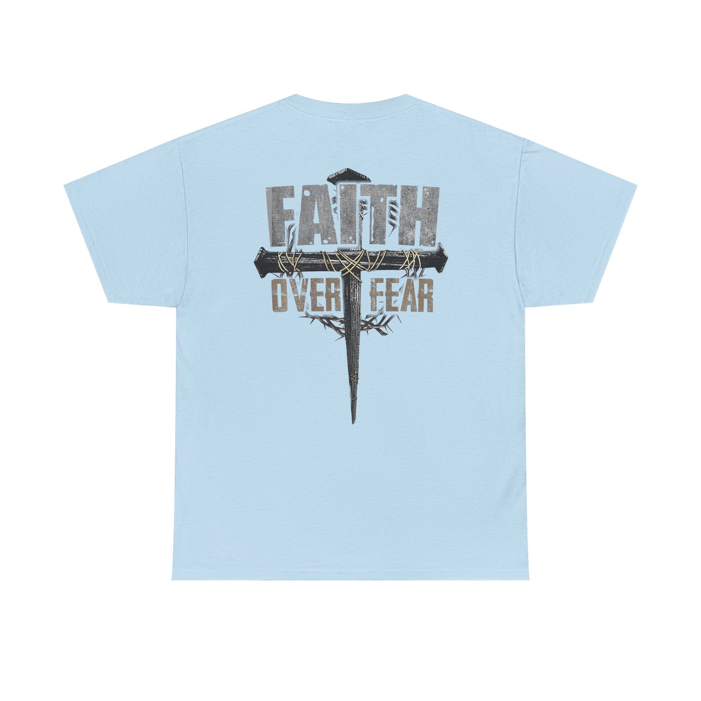 "Faith Over Fear" Unisex Cotton T-Shirt