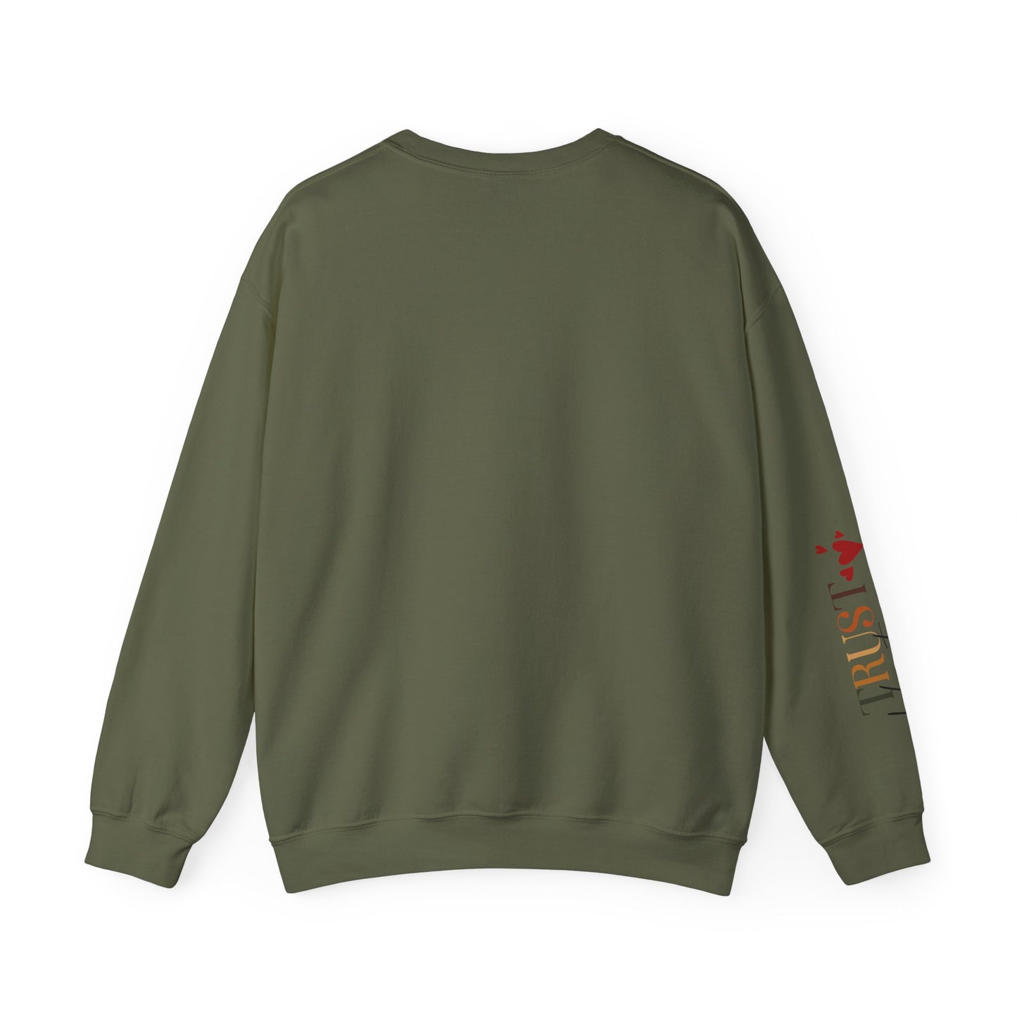 "Faith Over Fear" Inspirational Unisex Heavy Blend™ Crewneck Sweatshirt