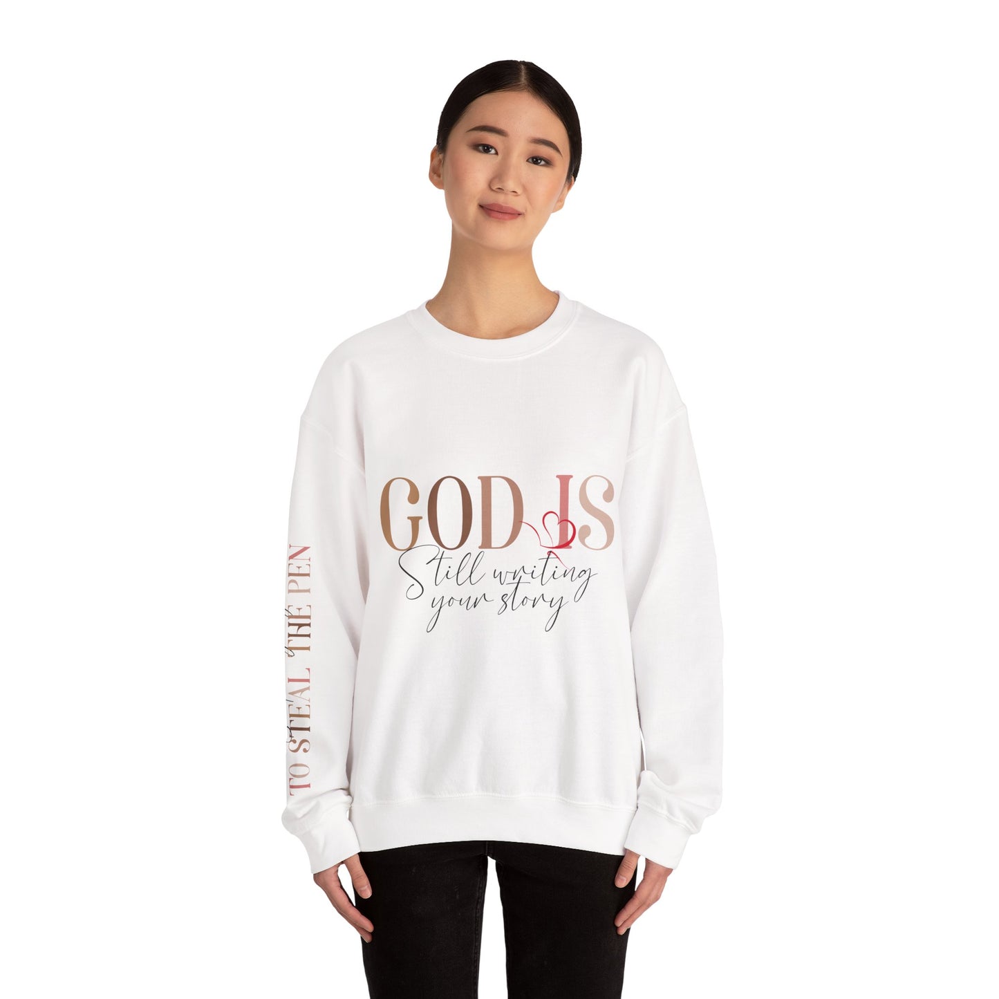 "Writing Your Story" Inspirational Sweatshirt