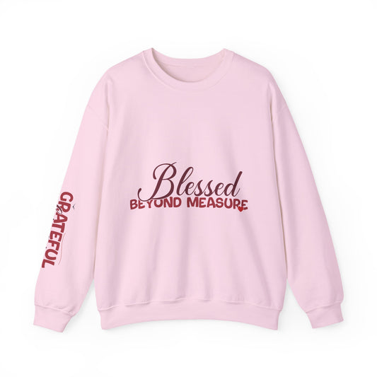"Blessed & Grateful" Crewneck Sweatshirt