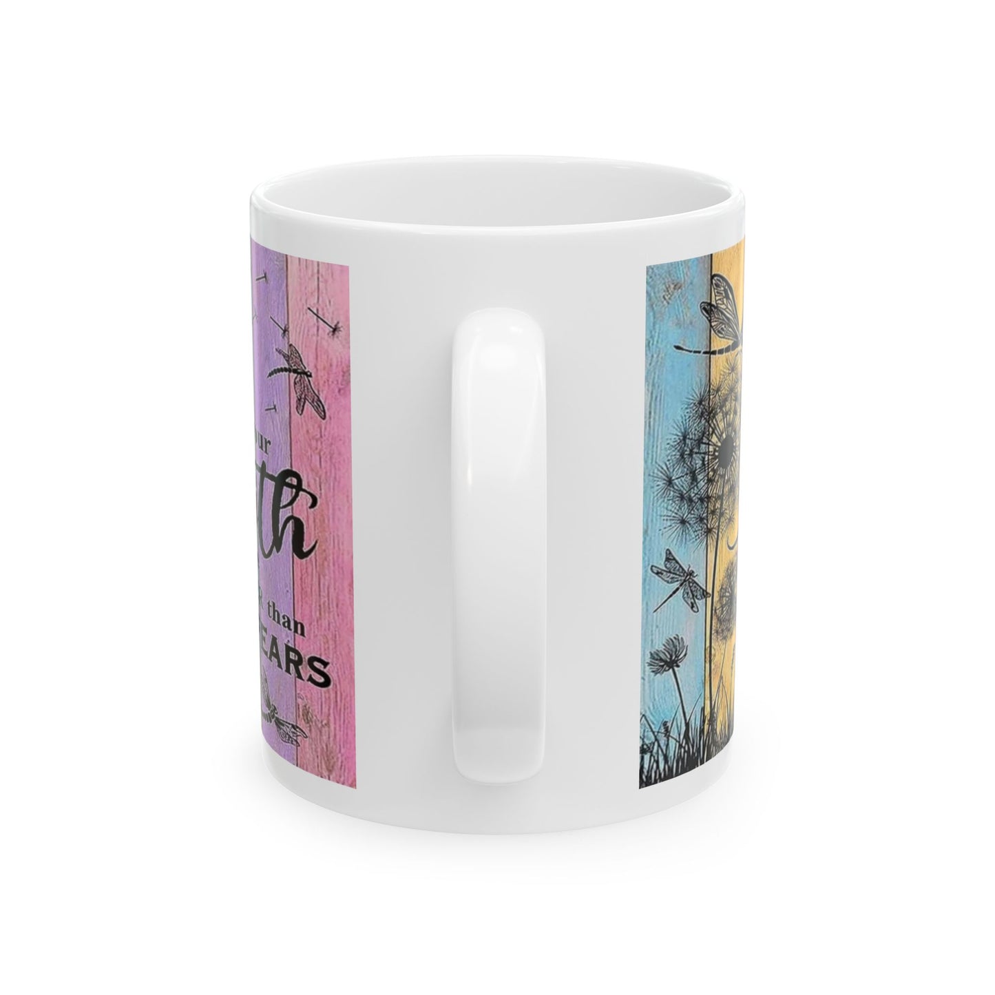 "Faith Greater Than Fear" Mug