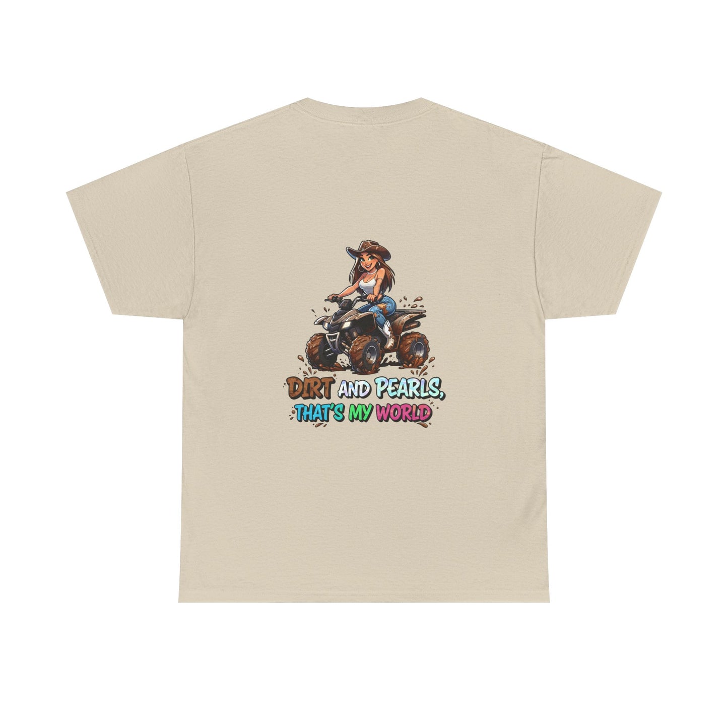 "Dirt and Pearls" Unisex Cotton T-Shirt