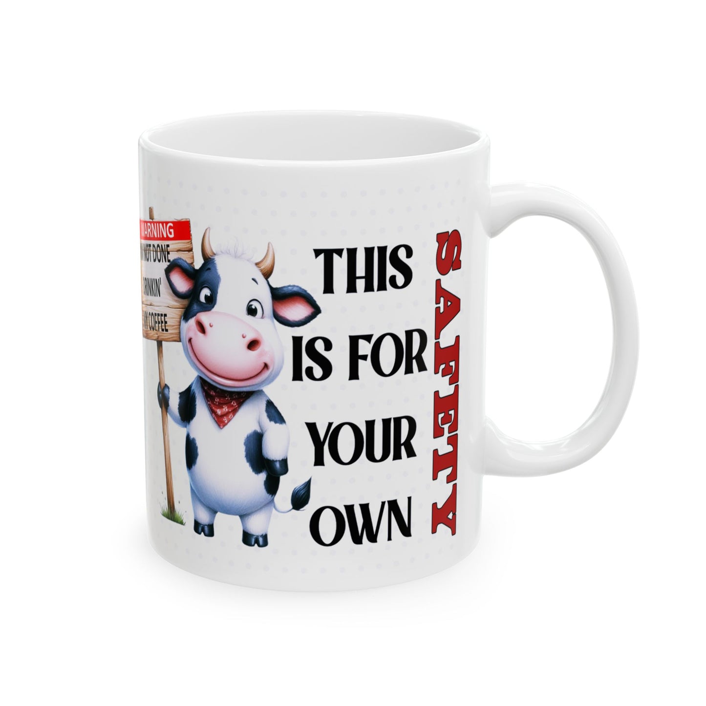 "Warning" Coffee Mug