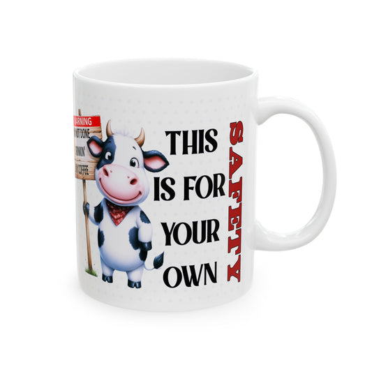 "Warning" Coffee Mug