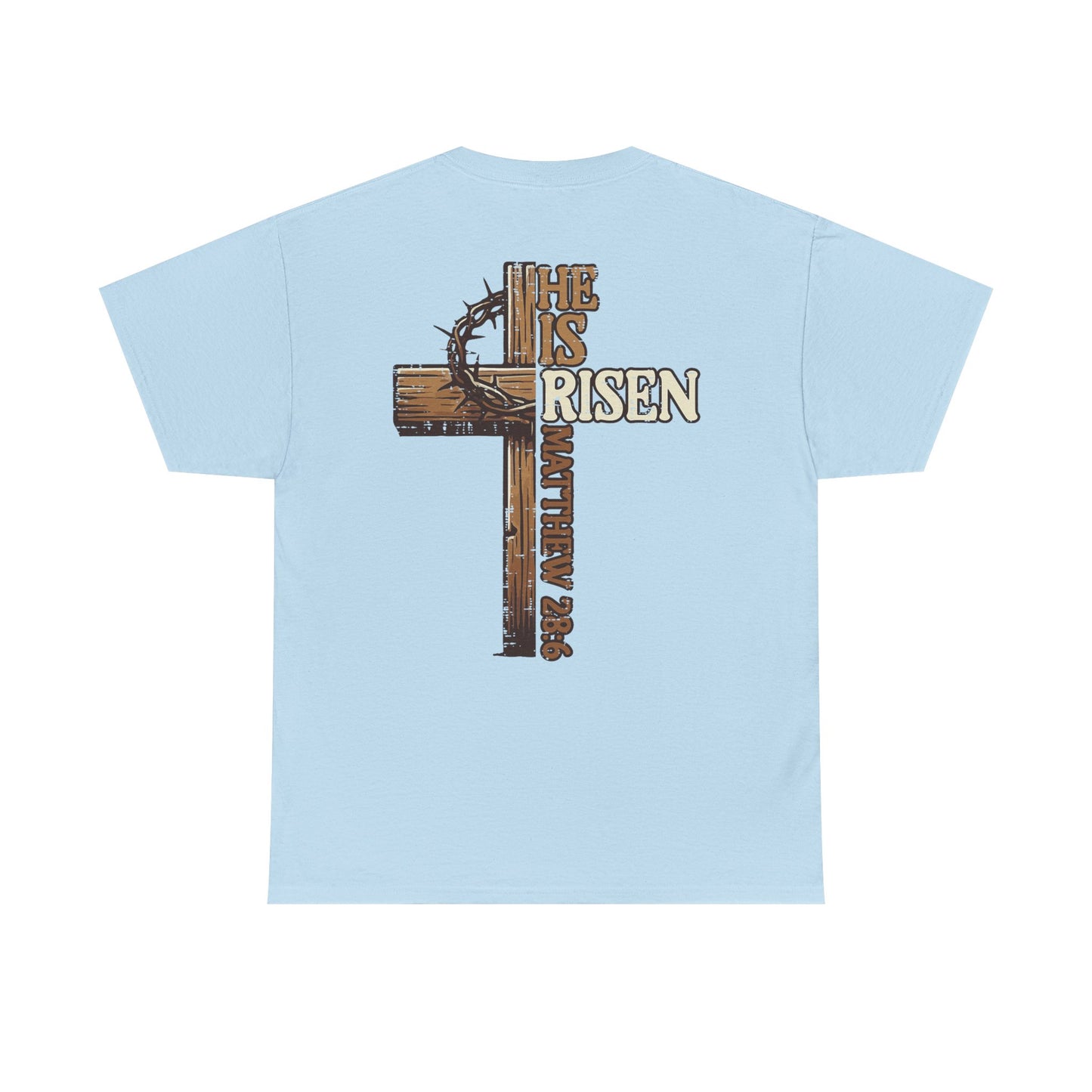 'He is Risen' Unisex Cotton T-Shirt