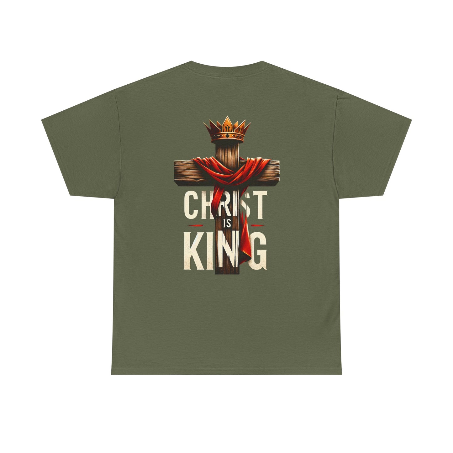 "Christ is King" Unisex Cotton T-Shirt