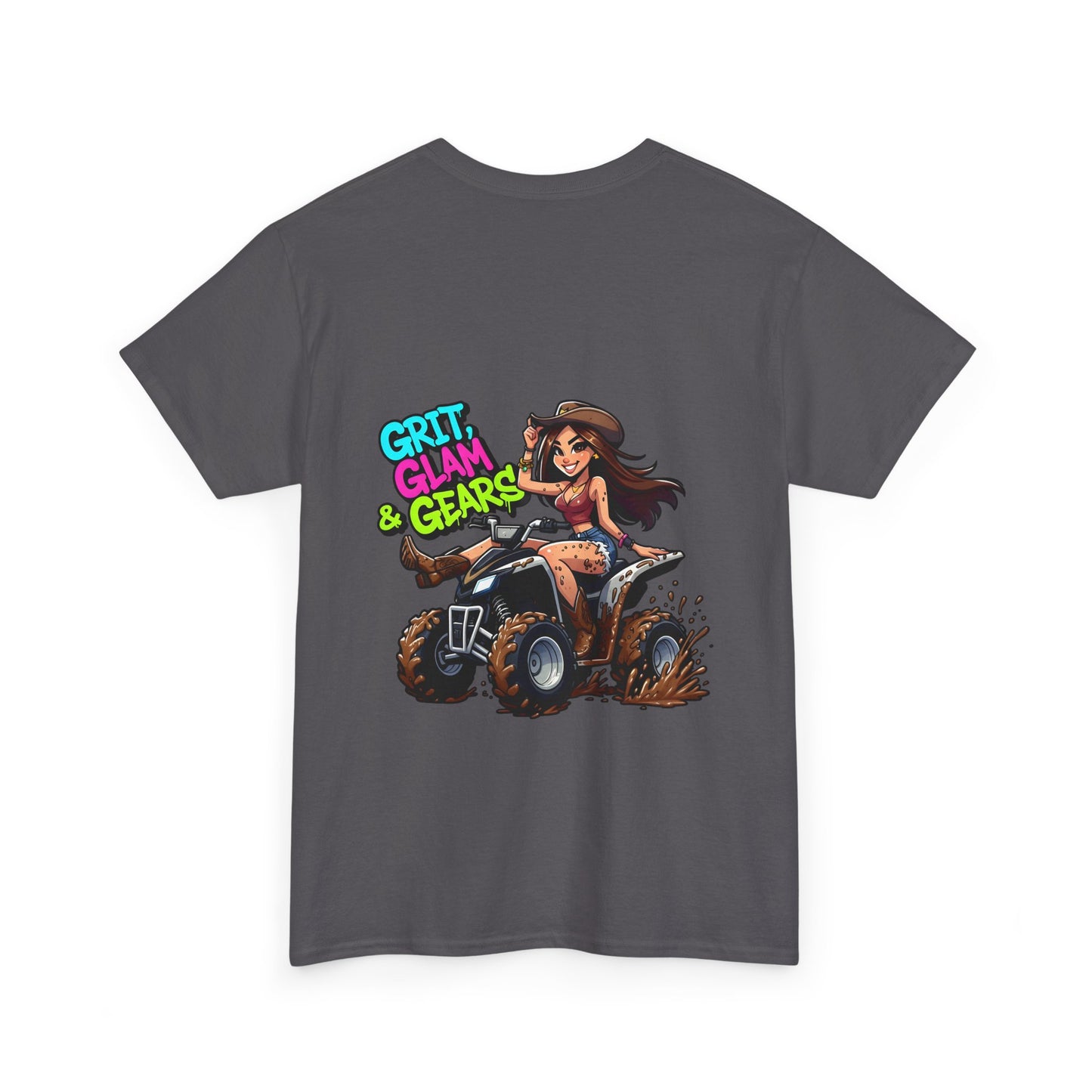 "Grit, Grit & Gears" Unisex Cotton T-Shirt