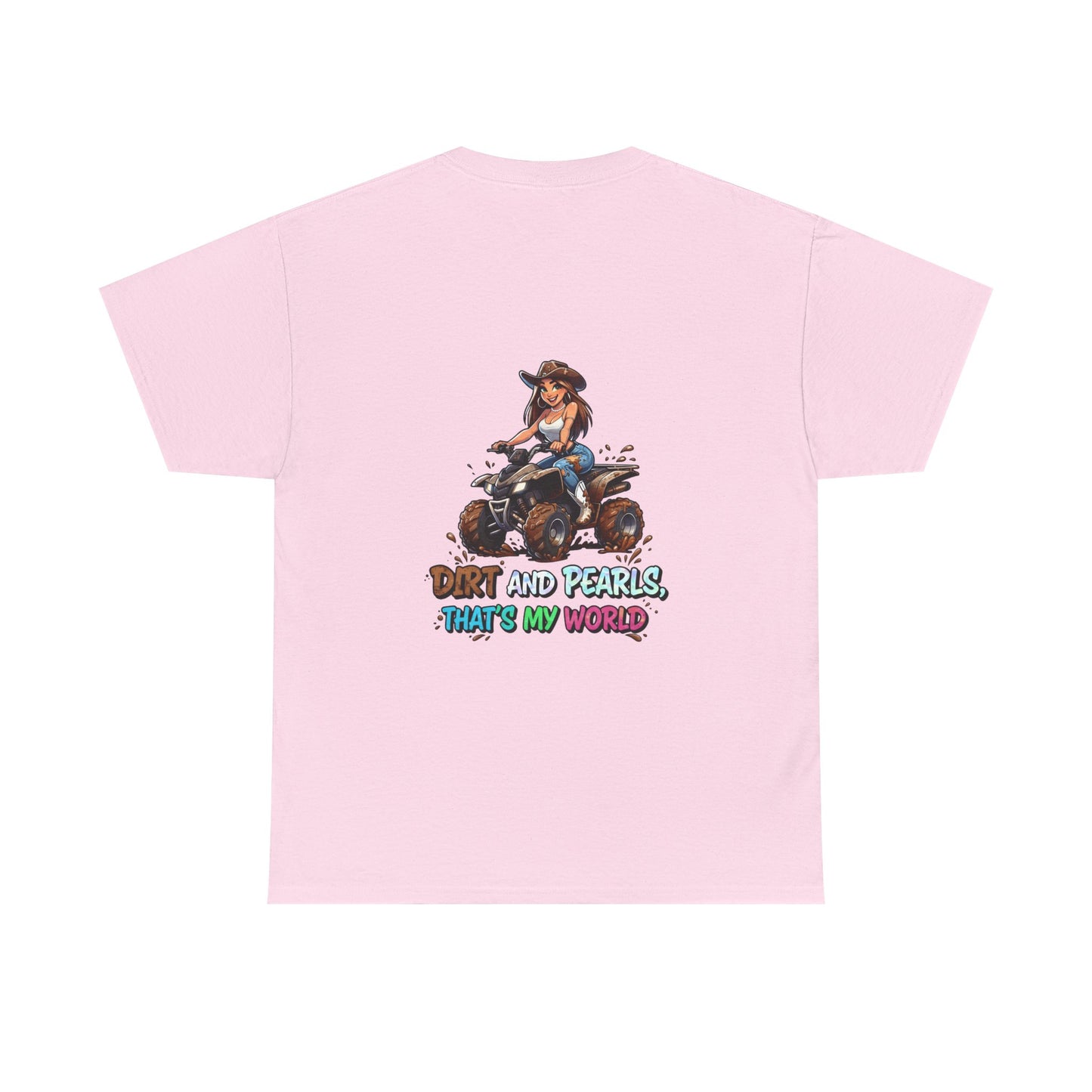 "Dirt and Pearls" Unisex Cotton T-Shirt