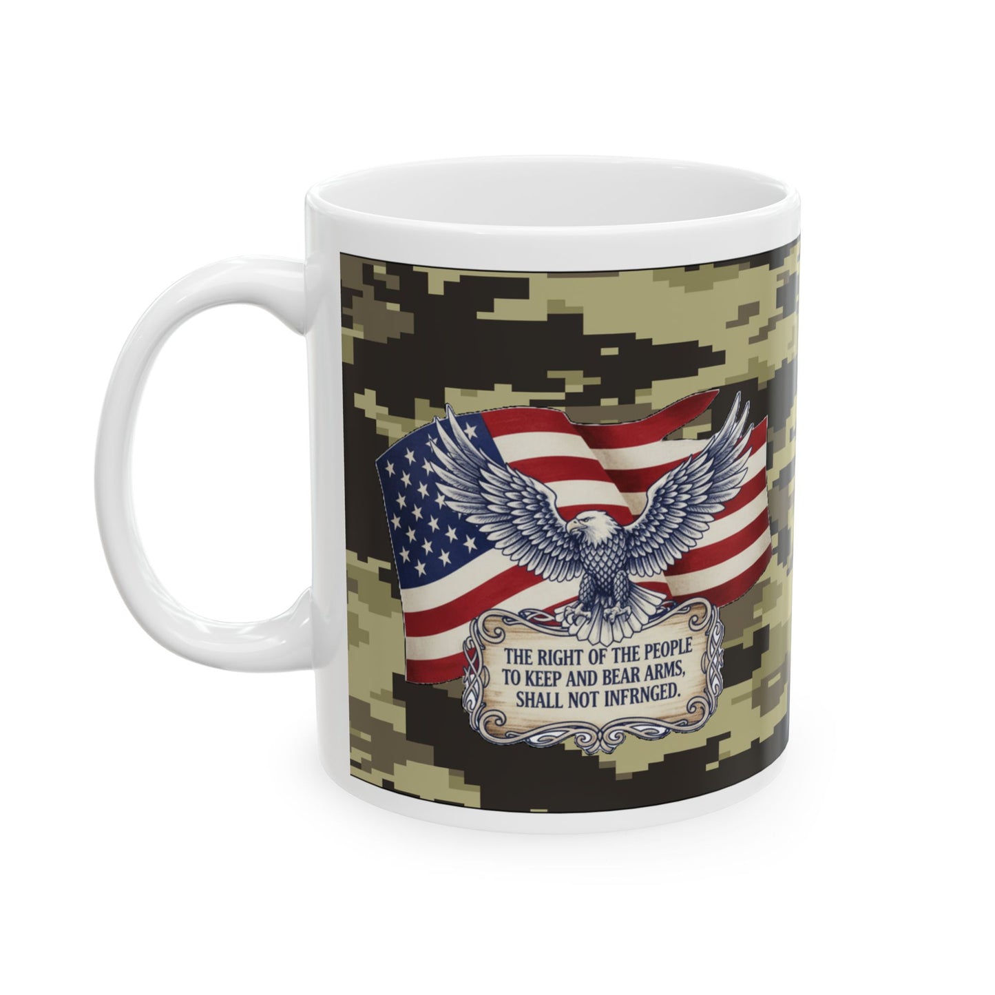 "Cammo 2nd Amendment" Mug