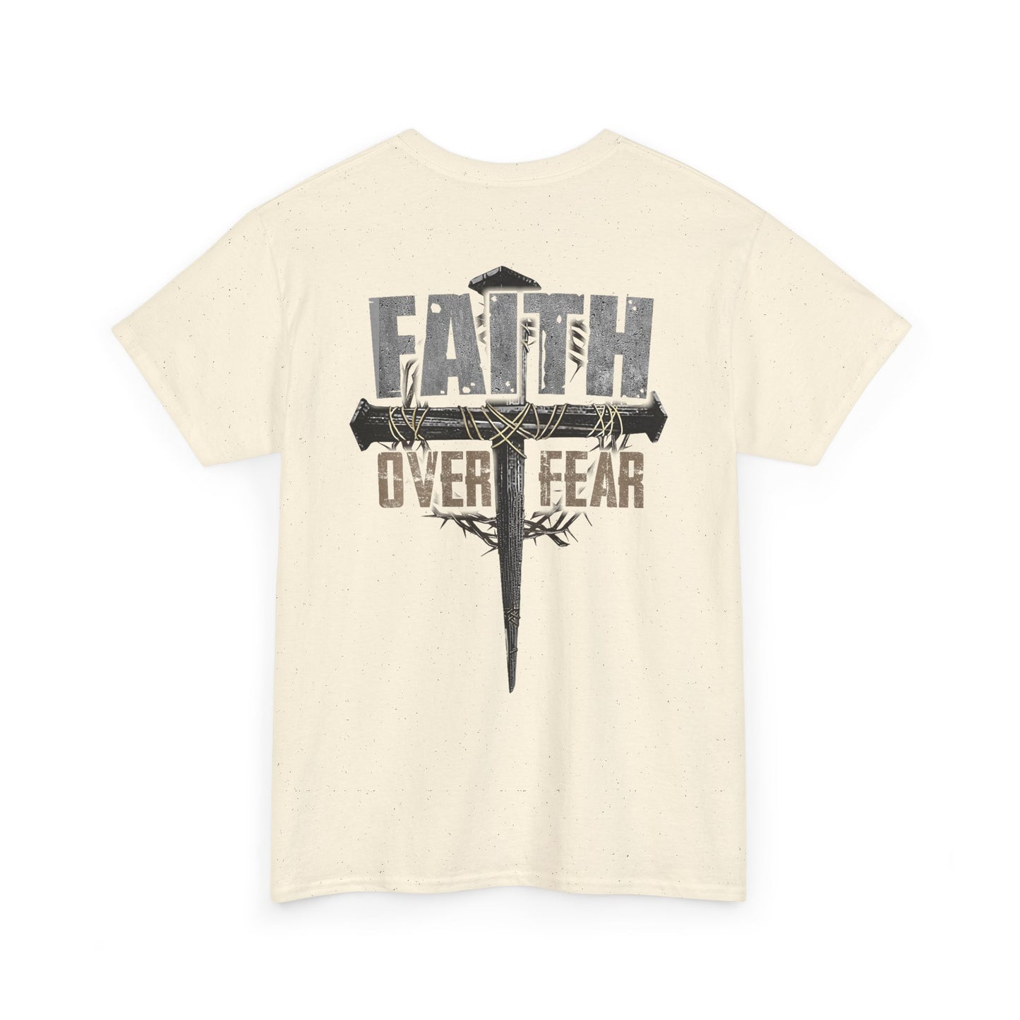 "Faith Over Fear" Unisex Cotton T-Shirt