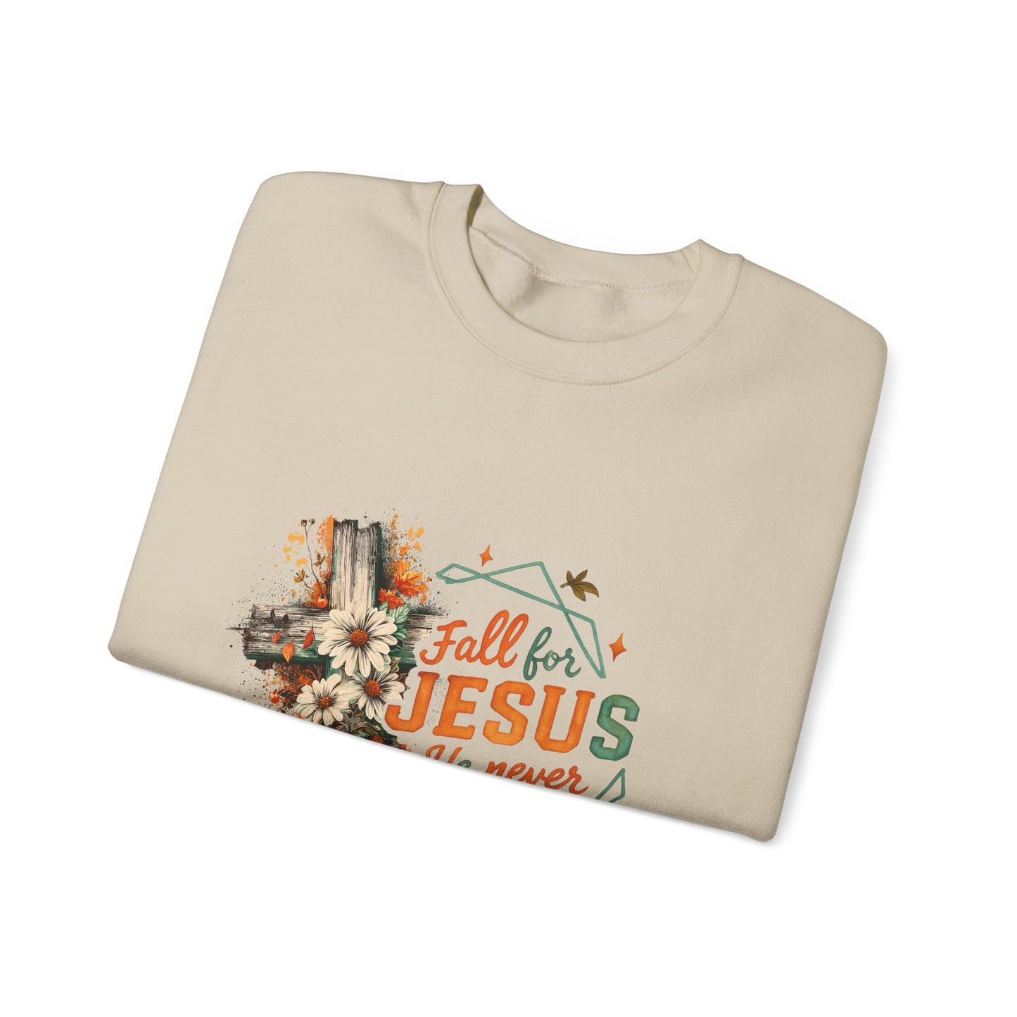"Fall for Jesus" Unisex Crewneck Sweatshirt