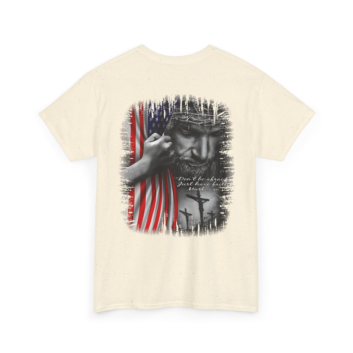 "Don't Be Afraid" Unisex Cotton T-Shirt