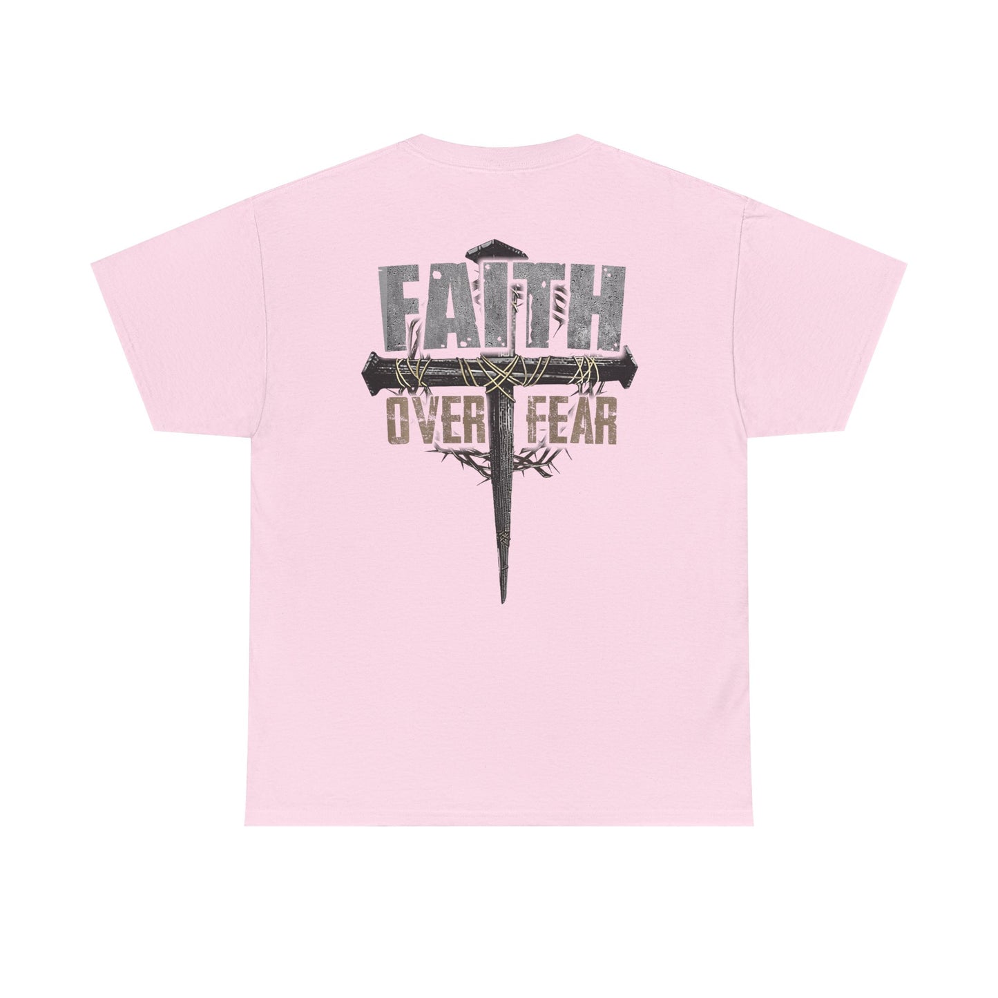 "Faith Over Fear" Unisex Cotton T-Shirt