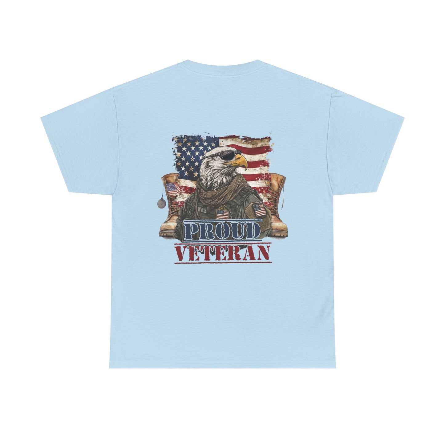 Proud Veteran Unisex Cotton T-Shirt