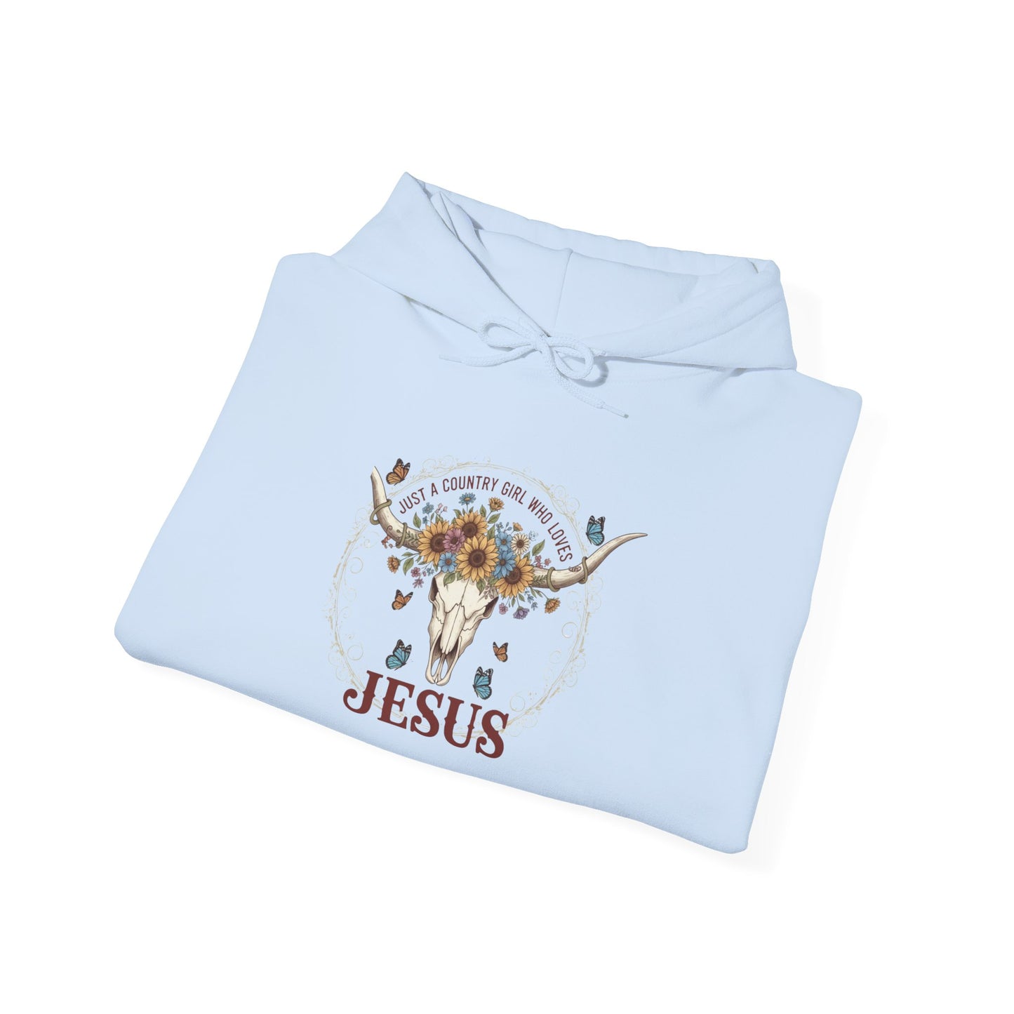 "Girl Loves Jesus" Unisex Hoodie Sweatshirt