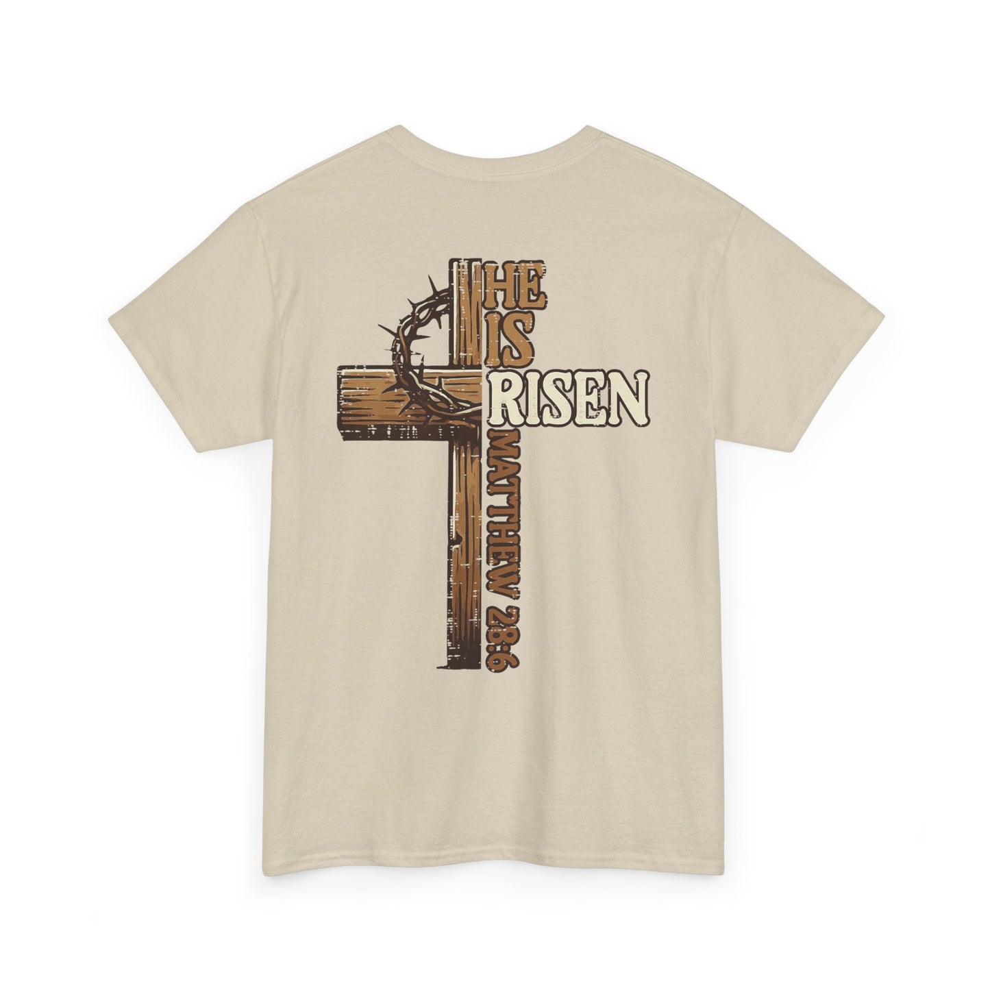 'He is Risen' Unisex Cotton T-Shirt