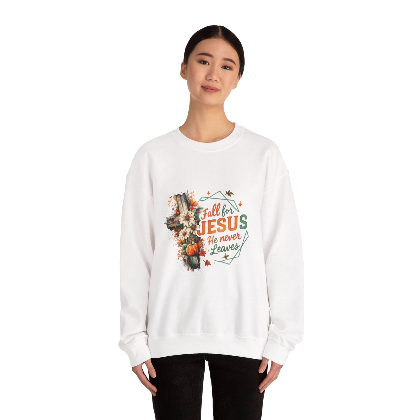 "Fall for Jesus" Unisex Crewneck Sweatshirt