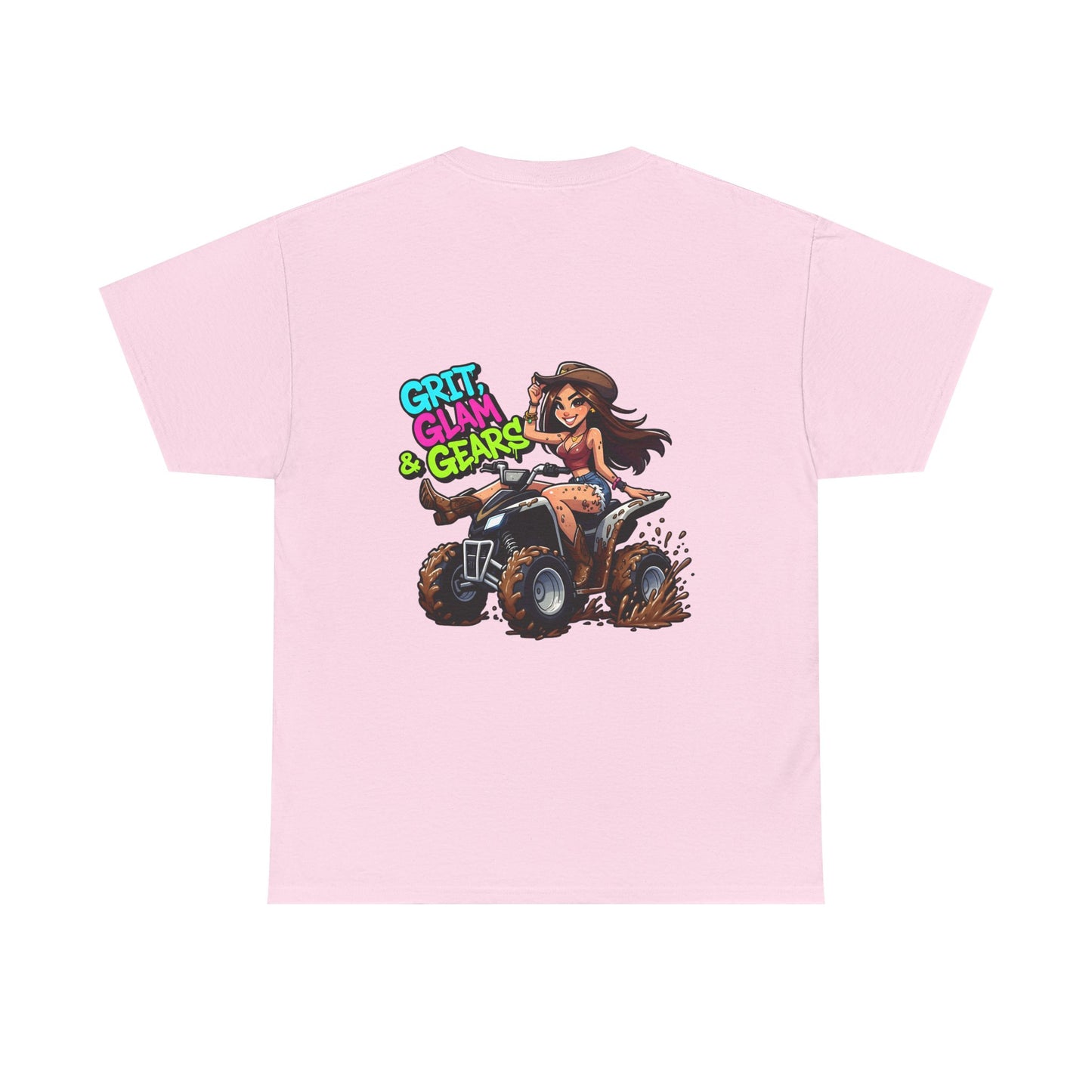 "Grit, Grit & Gears" Unisex Cotton T-Shirt